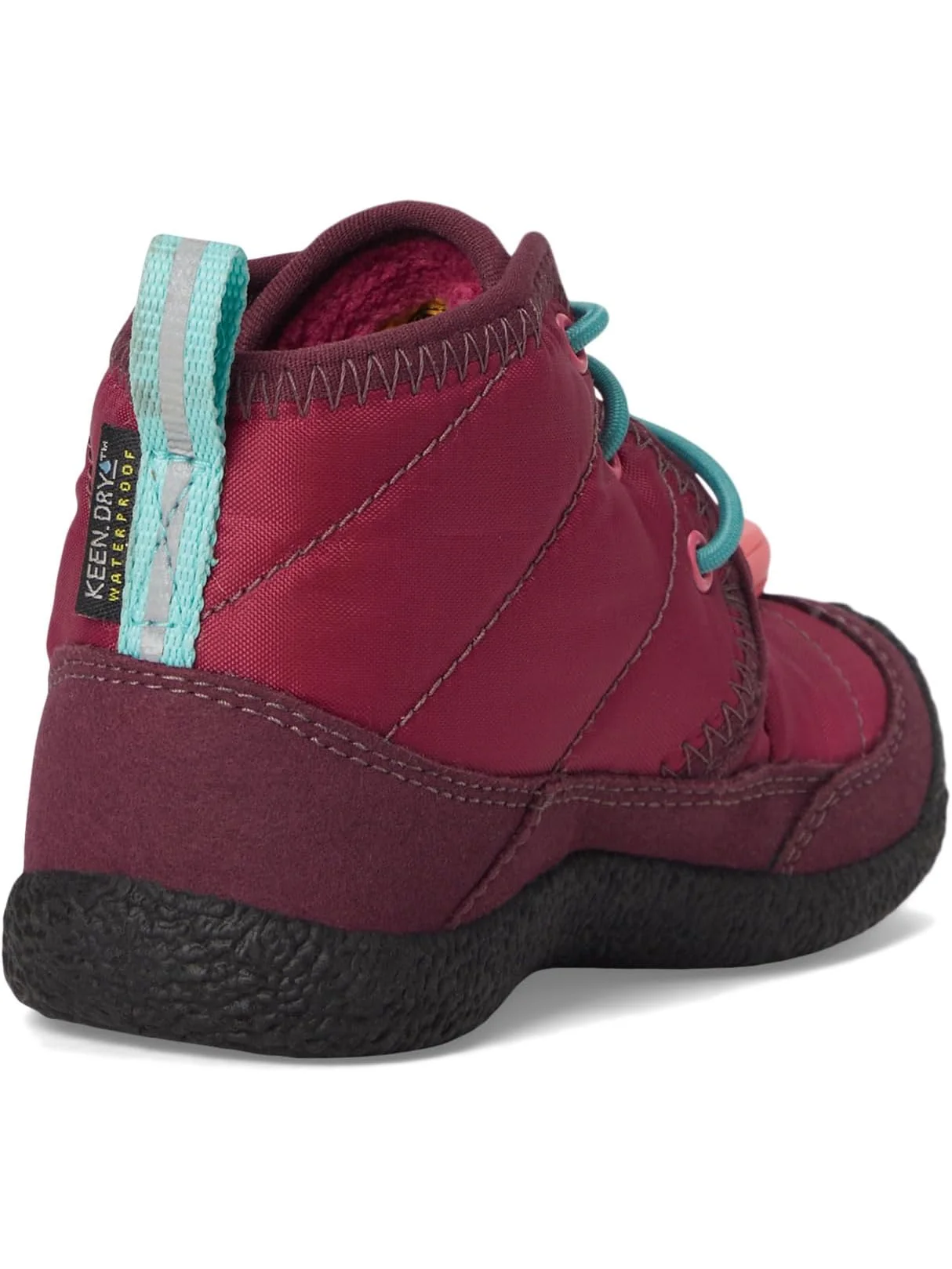 Кроссовки KEEN Kids Howser 2 Quilted Mid Height Waterproof Comfy Durable — изображение 5 из 7, синий