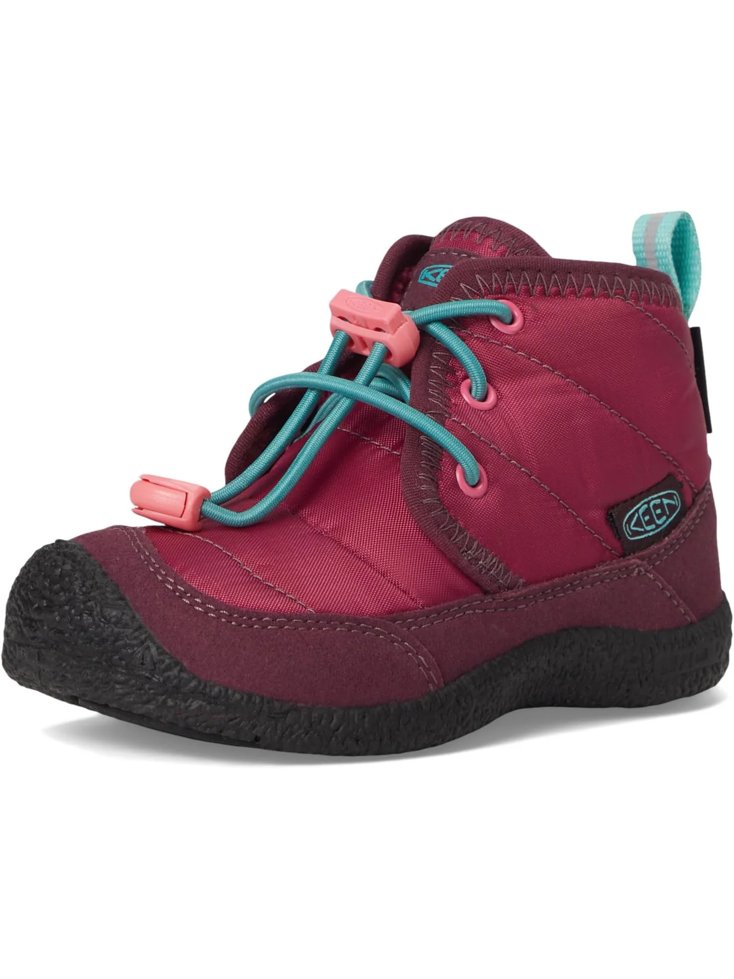 Кроссовки KEEN Kids Howser 2 Quilted Mid Height Waterproof Comfy Durable — изображение 7 из 7, синий