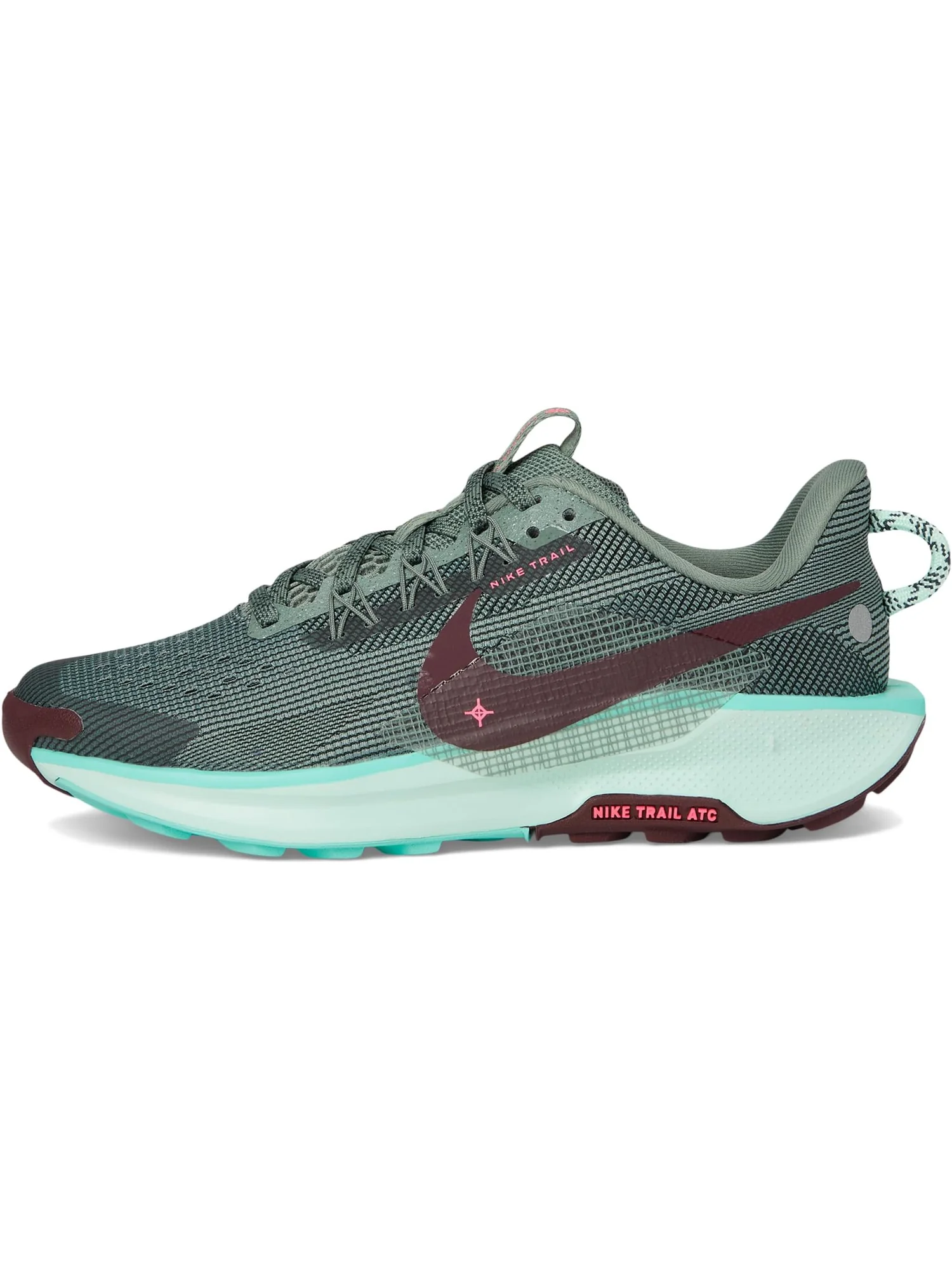 Кроссовки Nike Kids Pegasus Trail 5 — изображение 4 из 7, зеленый
