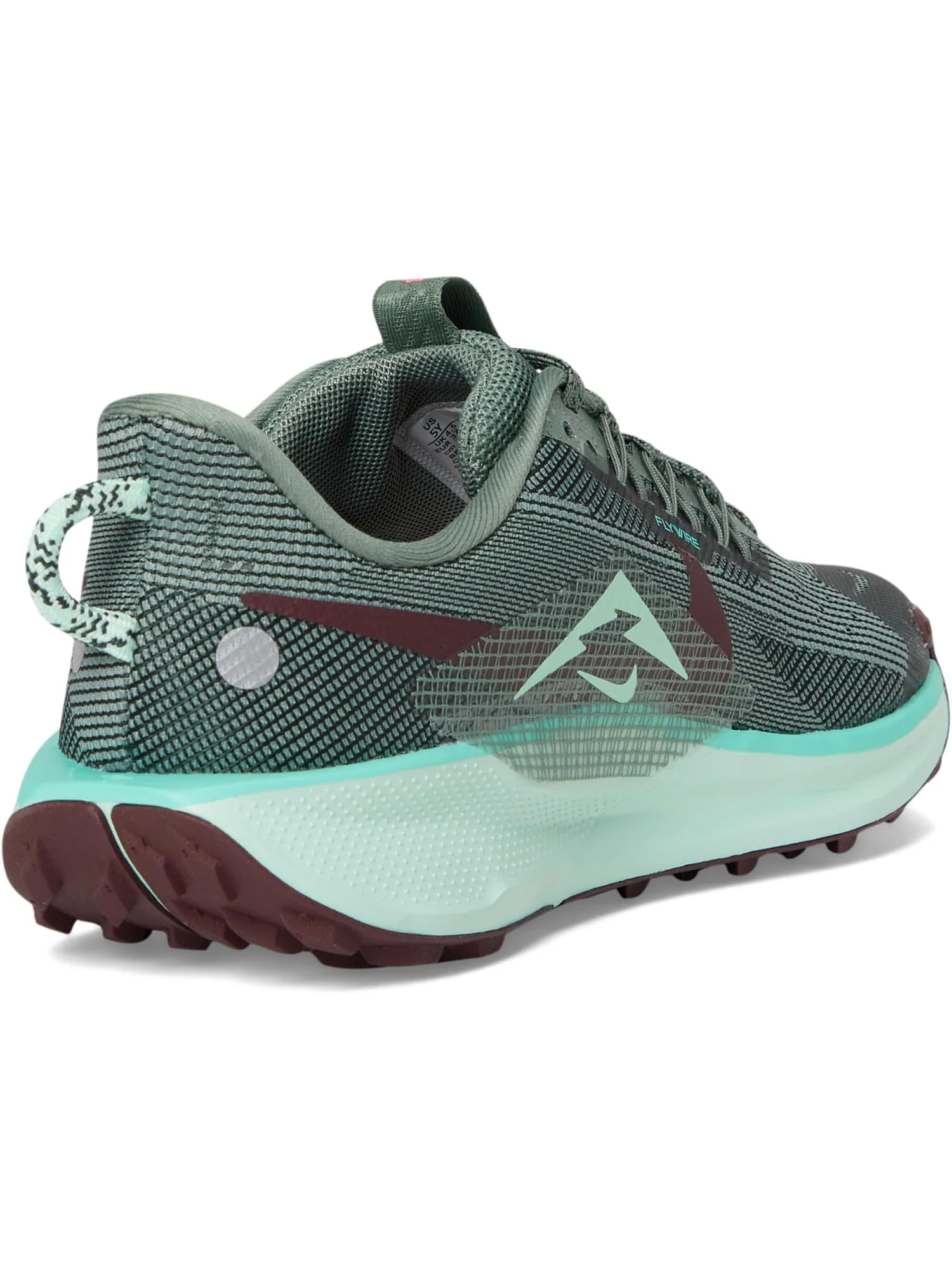 Кроссовки Nike Kids Pegasus Trail 5 — изображение 5 из 7, зеленый