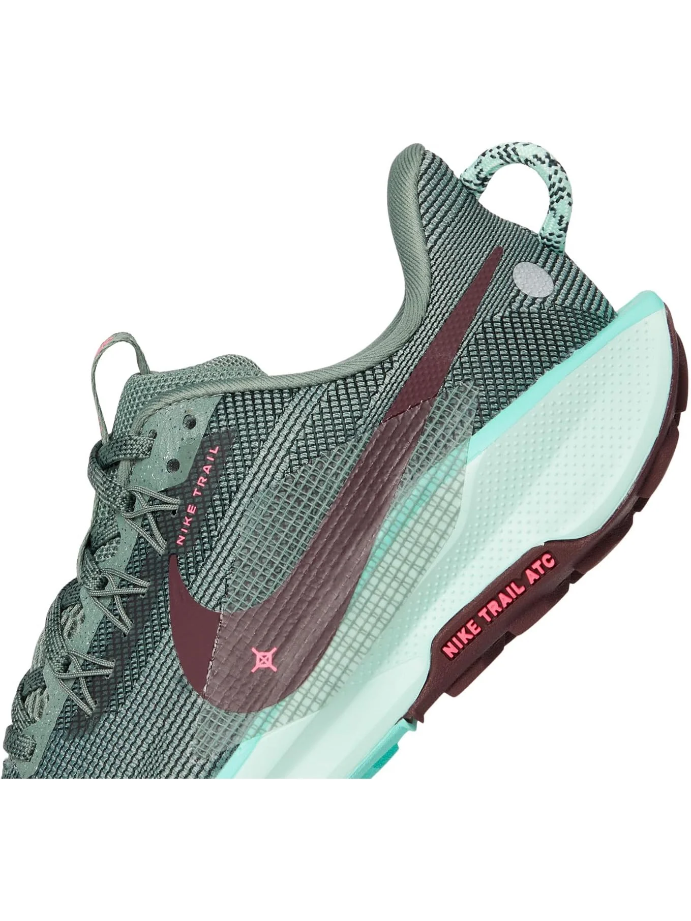 Кроссовки Nike Kids Pegasus Trail 5 — изображение 6 из 7, зеленый