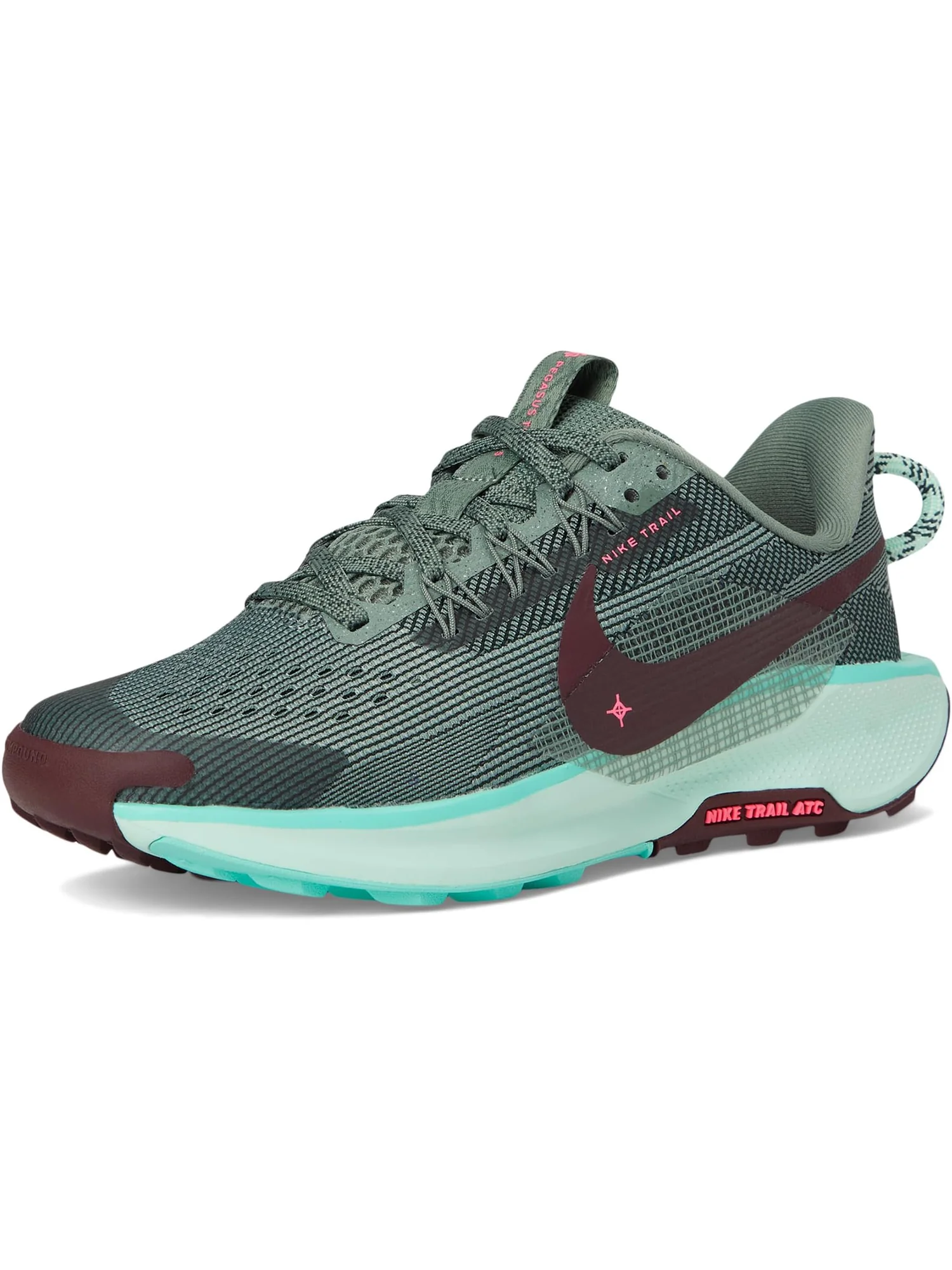 Кроссовки Nike Kids Pegasus Trail 5 — изображение 7 из 7, зеленый