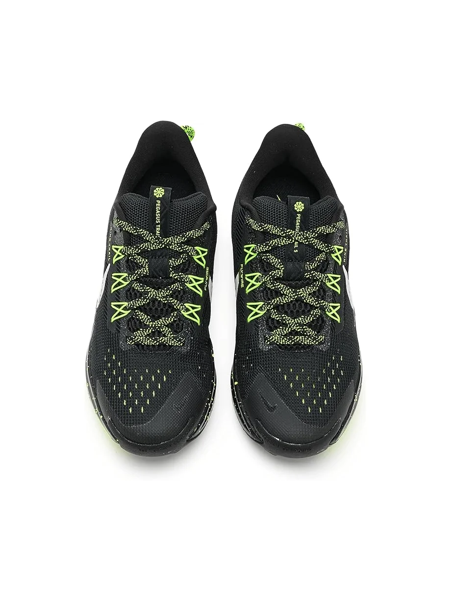Детские кроссовки Nike Pegasus Trail 5 (Little Kid/Big Kid) Nike Kids — изображение 2 из 7, черный
