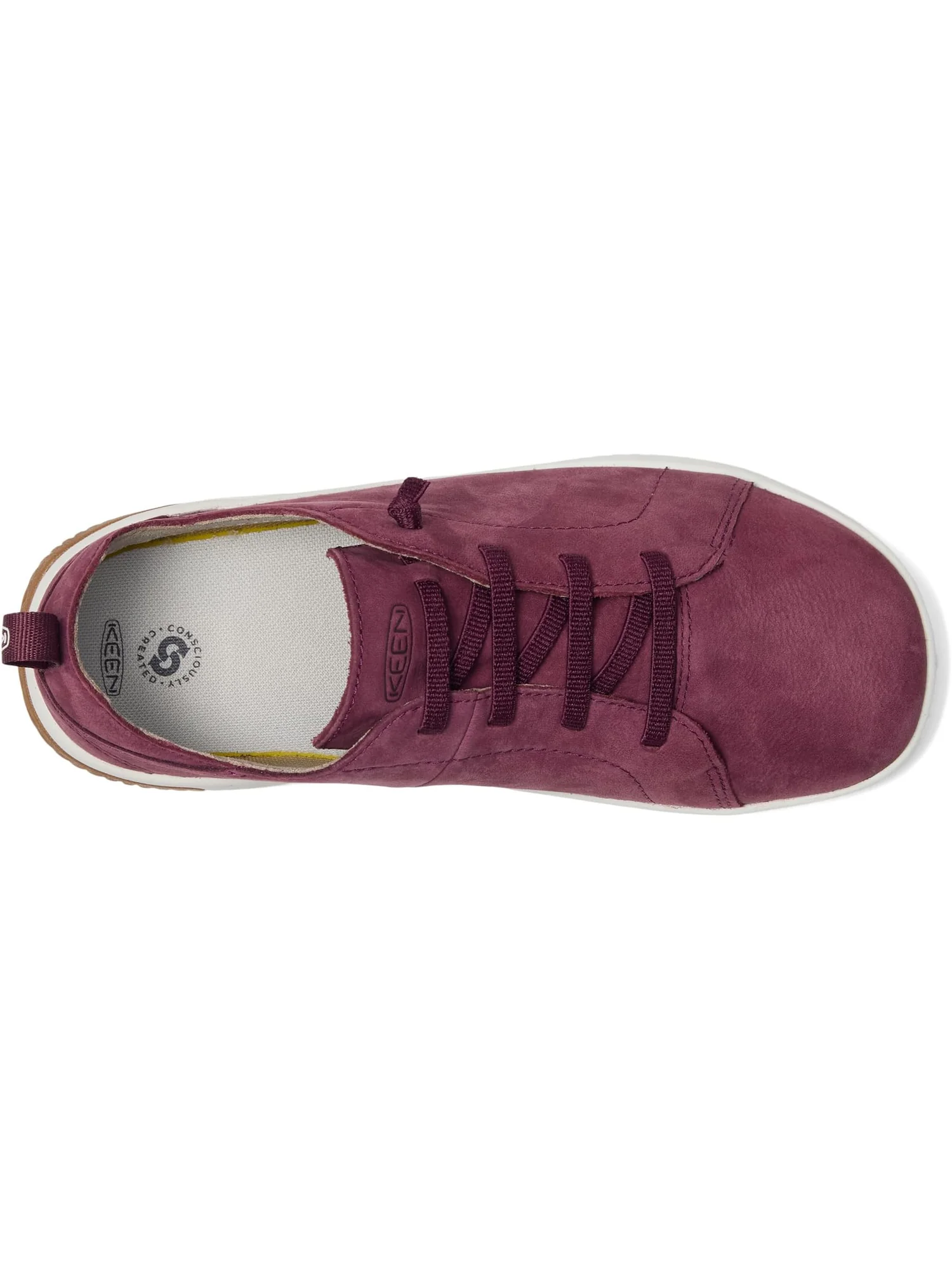 Кроссовки KEEN Kids KNX Lace Up Lightweight Barefoot Feel Sneakers — изображение 2 из 7, белый