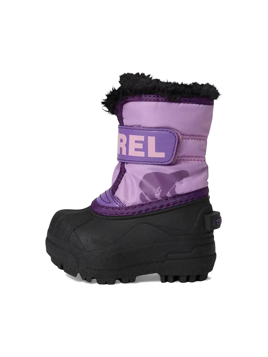 Детские зимние ботинки Sorel Snow Commander (Toddler) SOREL Kids — изображение 4 из 7, фиолетовый фиолетовый