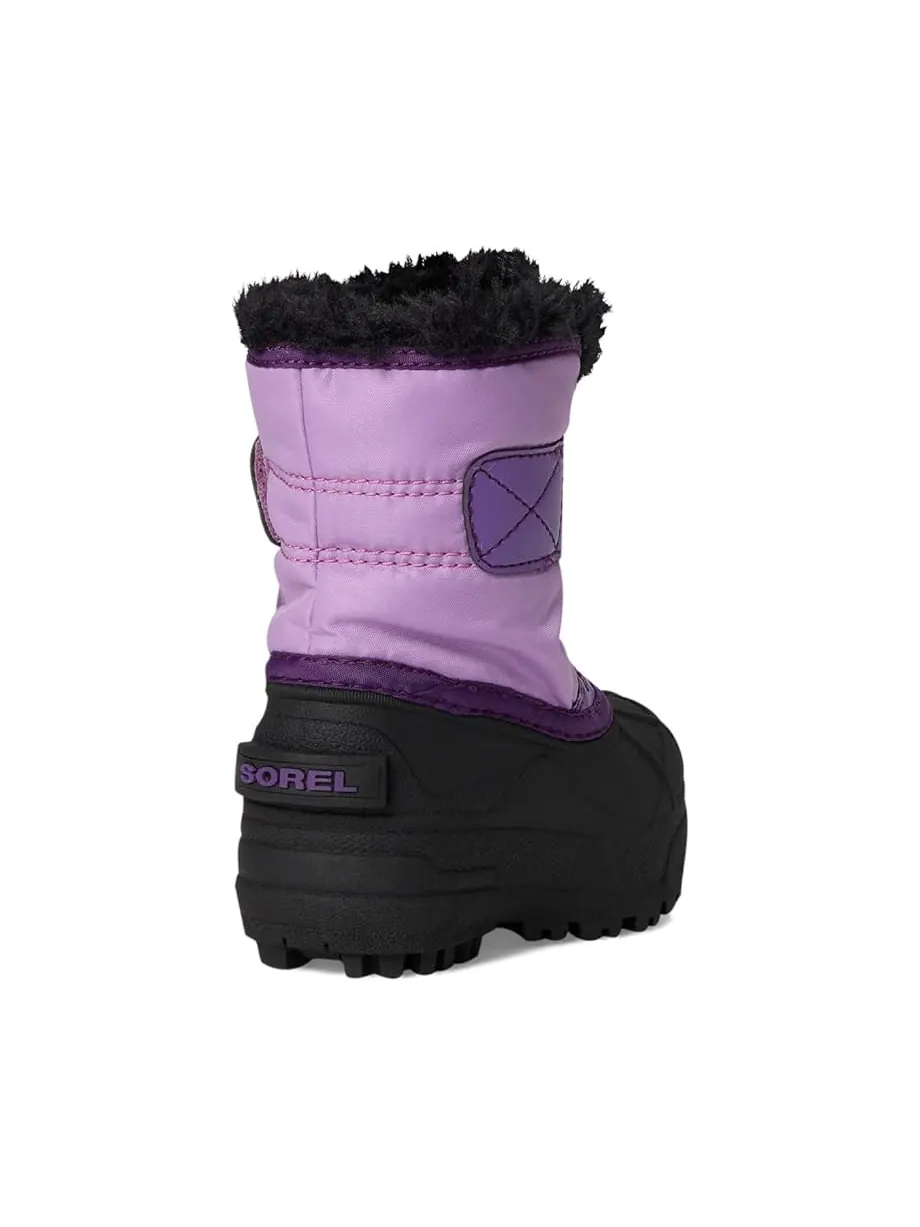 Детские зимние ботинки Sorel Snow Commander (Toddler) SOREL Kids — изображение 5 из 7, фиолетовый фиолетовый