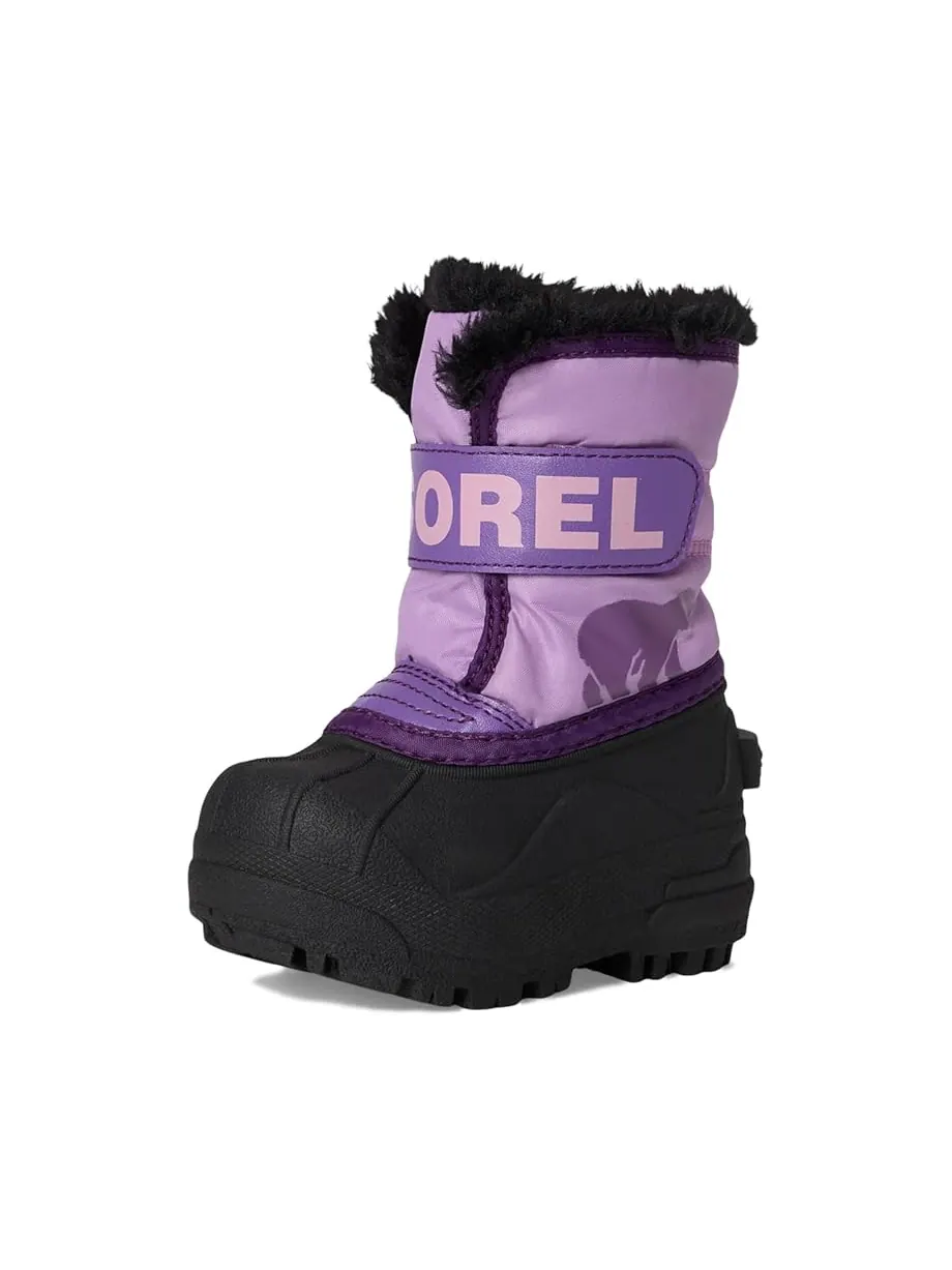Детские зимние ботинки Sorel Snow Commander (Toddler) SOREL Kids — изображение 7 из 7, фиолетовый фиолетовый