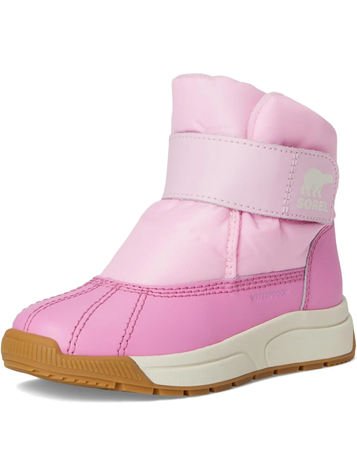 Ботинки SOREL Kids Whitney III Strap Mid Waterproof — изображение 7 из 7, розовый