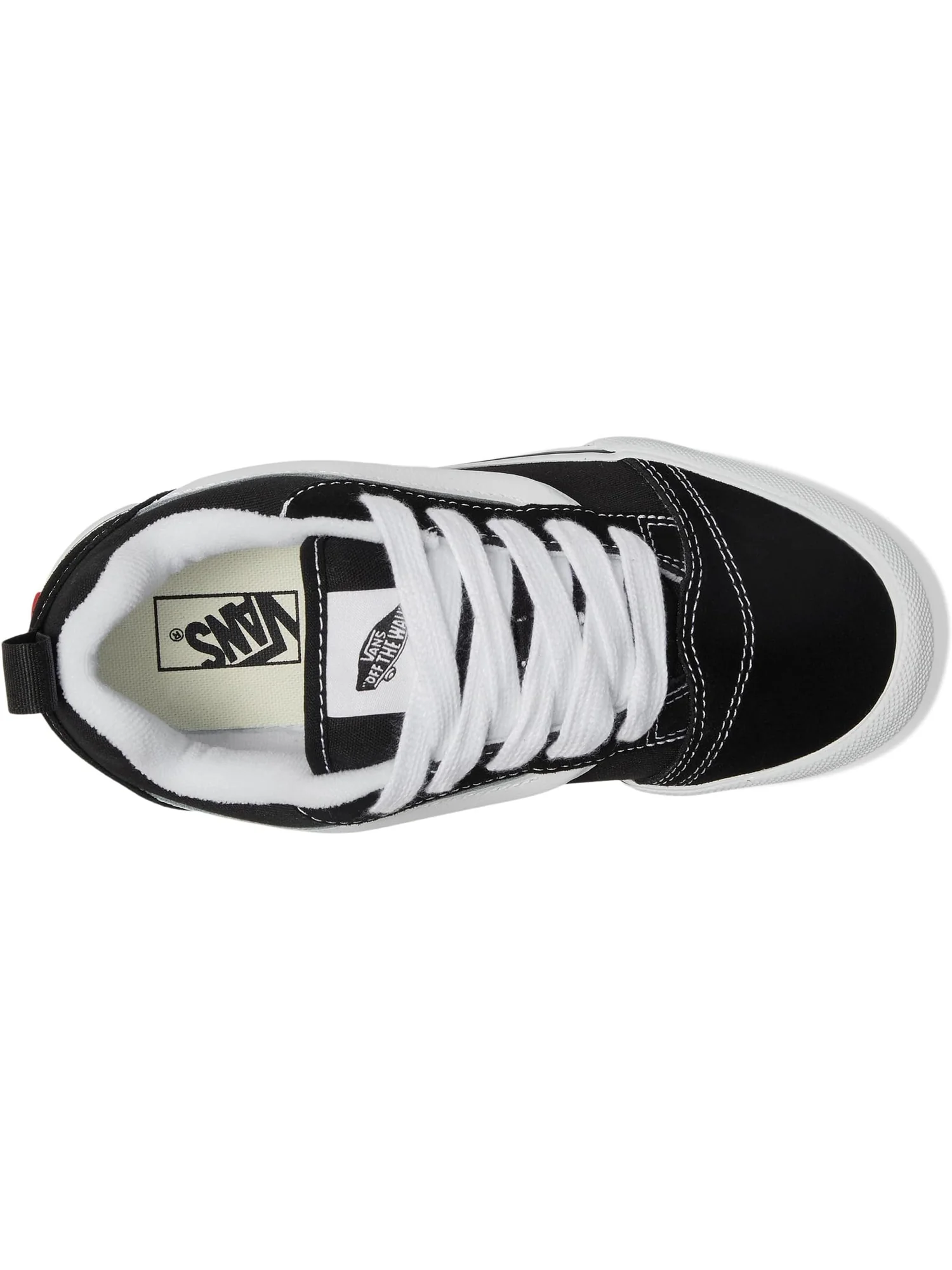 Кроссовки Vans Kids Knu Skool — изображение 2 из 7, черный/белый