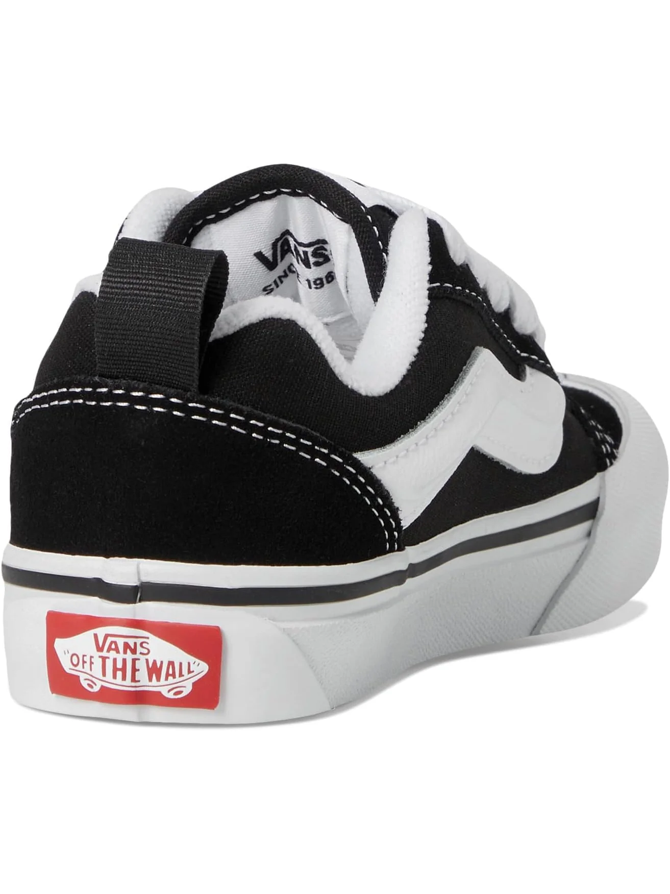 Кроссовки Vans Kids Knu Skool — изображение 5 из 7, черный/белый