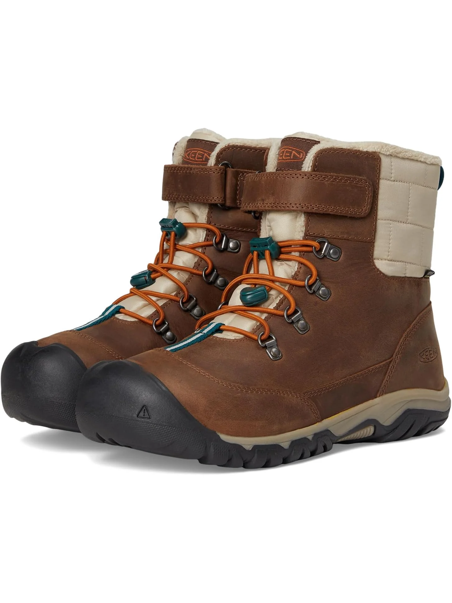 Ботинки KEEN Kids  Kanibou Waterproof — коричневый
