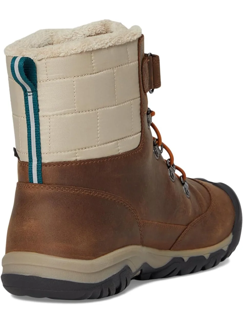 Ботинки KEEN Kids Kanibou Waterproof — изображение 5 из 7, коричневый