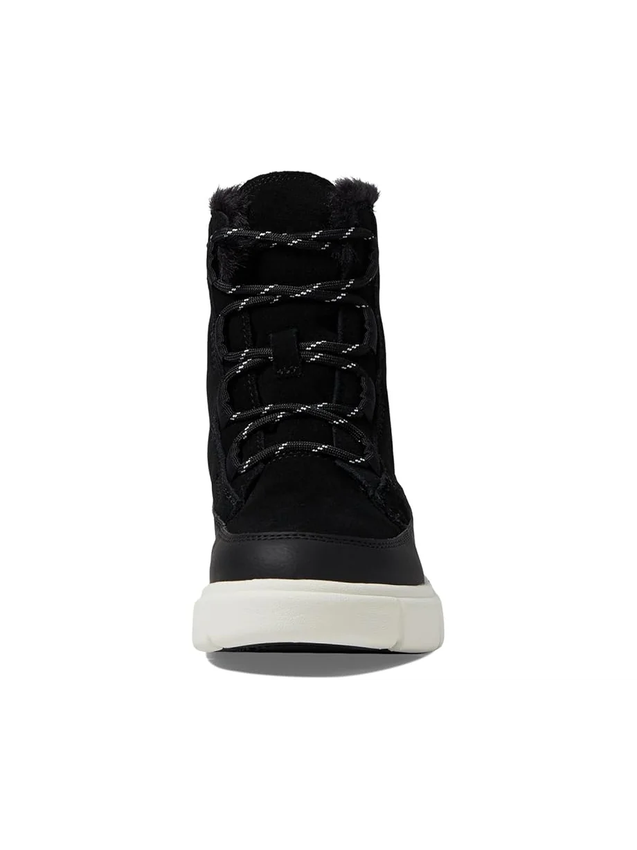 Детские ботинки Sorel Explorer III Lace WP (Little Kid/Big Kid) SOREL Kids — изображение 2 из 6, черный