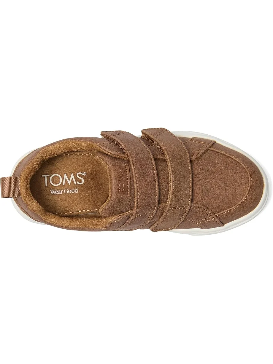 Детские кроссовки Toms Cruz Double Strap (Toddler/Little Kid/Big Kid) TOMS Kids — изображение 2 из 7, бежевый