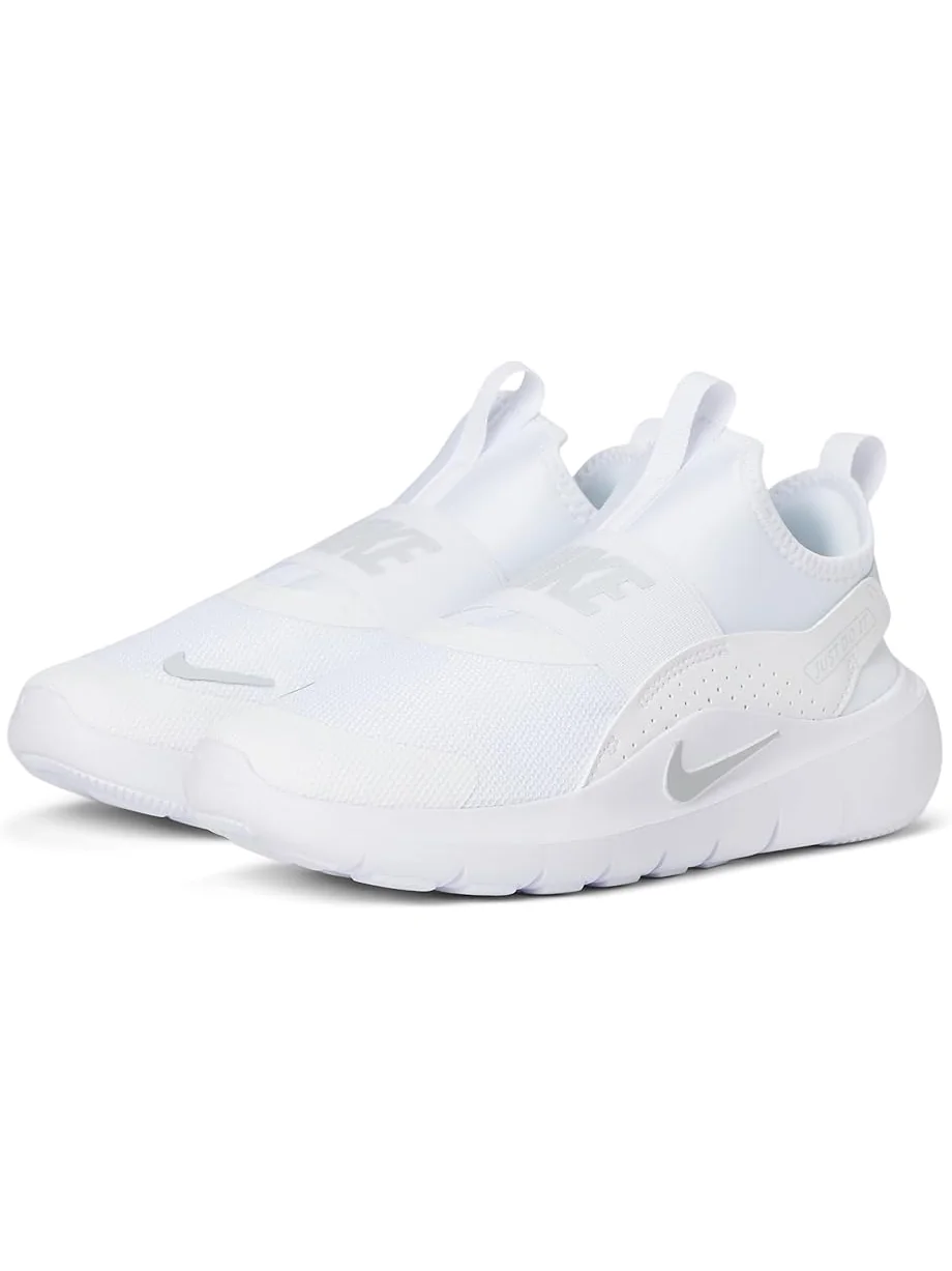 Детские кроссовки Nike Flex Runner 4 (Little Kid) Nike Kids — изображение 1 из 7, белый/платиновый/белый