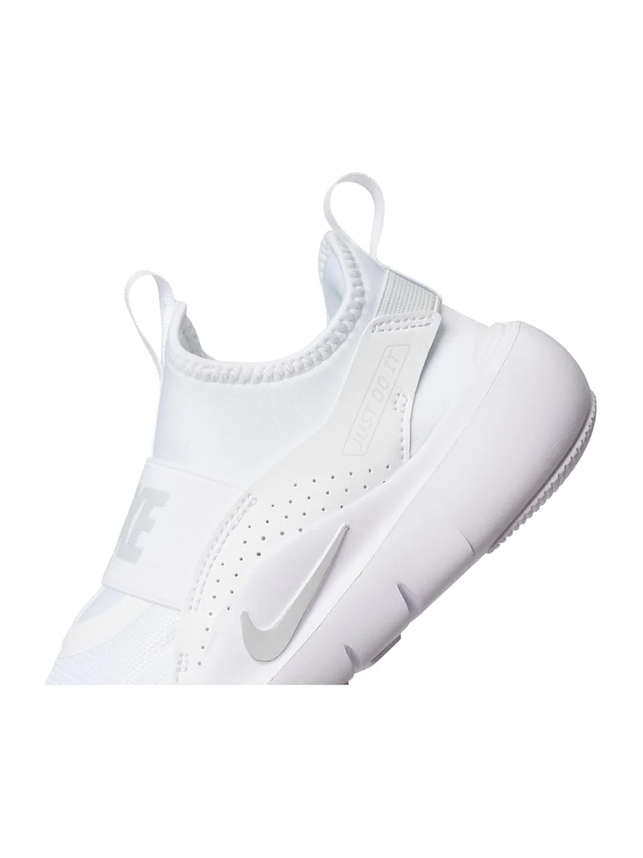 Детские кроссовки Nike Flex Runner 4 (Little Kid) Nike Kids — изображение 6 из 7, белый/платиновый/белый