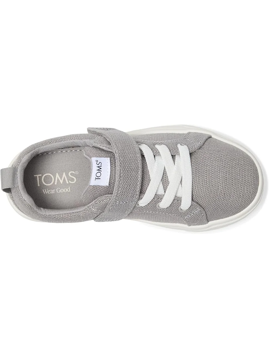 Детские кроссовки Toms Cruz Lace-Up (Little Kid/Big Kid) TOMS Kids — изображение 2 из 7, серый