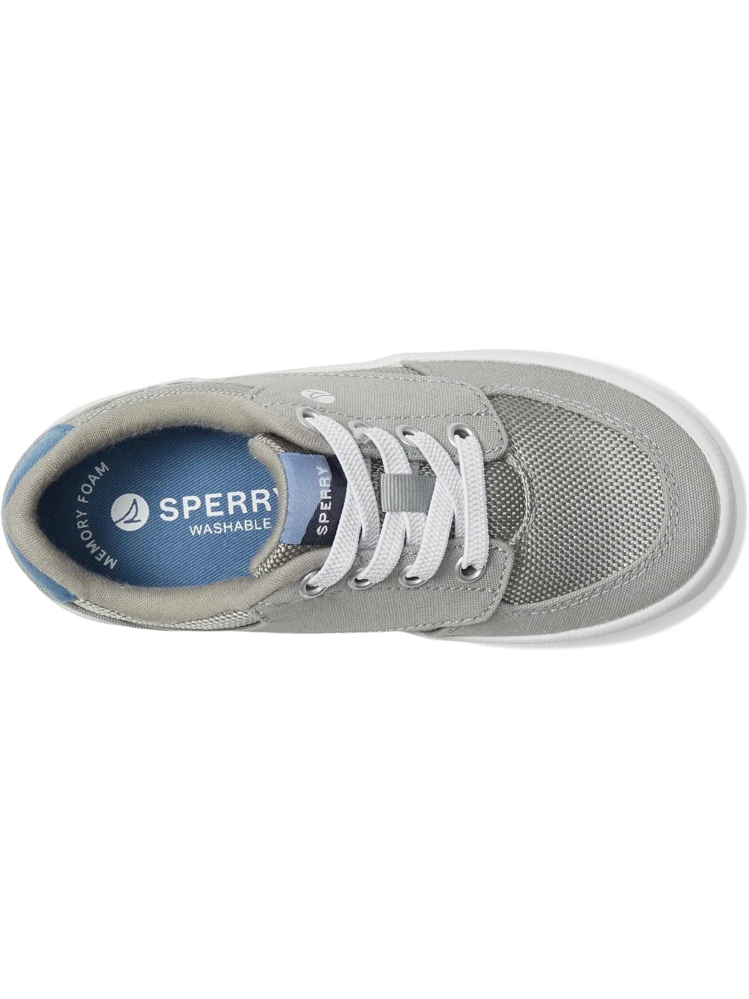 Кроссовки Sperry Kids Boardwalk Sneaker Washable — изображение 2 из 7, серый