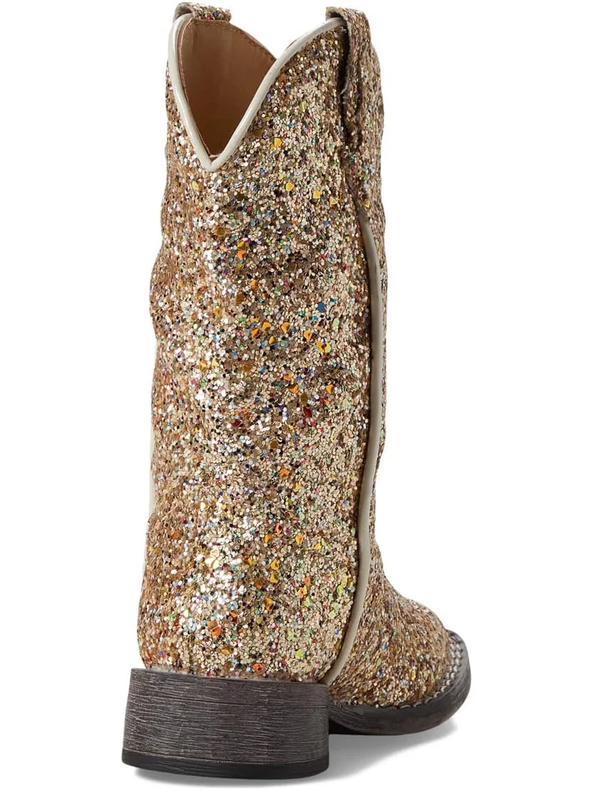 Ботинки Roper Kids Glitter Galore — изображение 5 из 6, бежевый