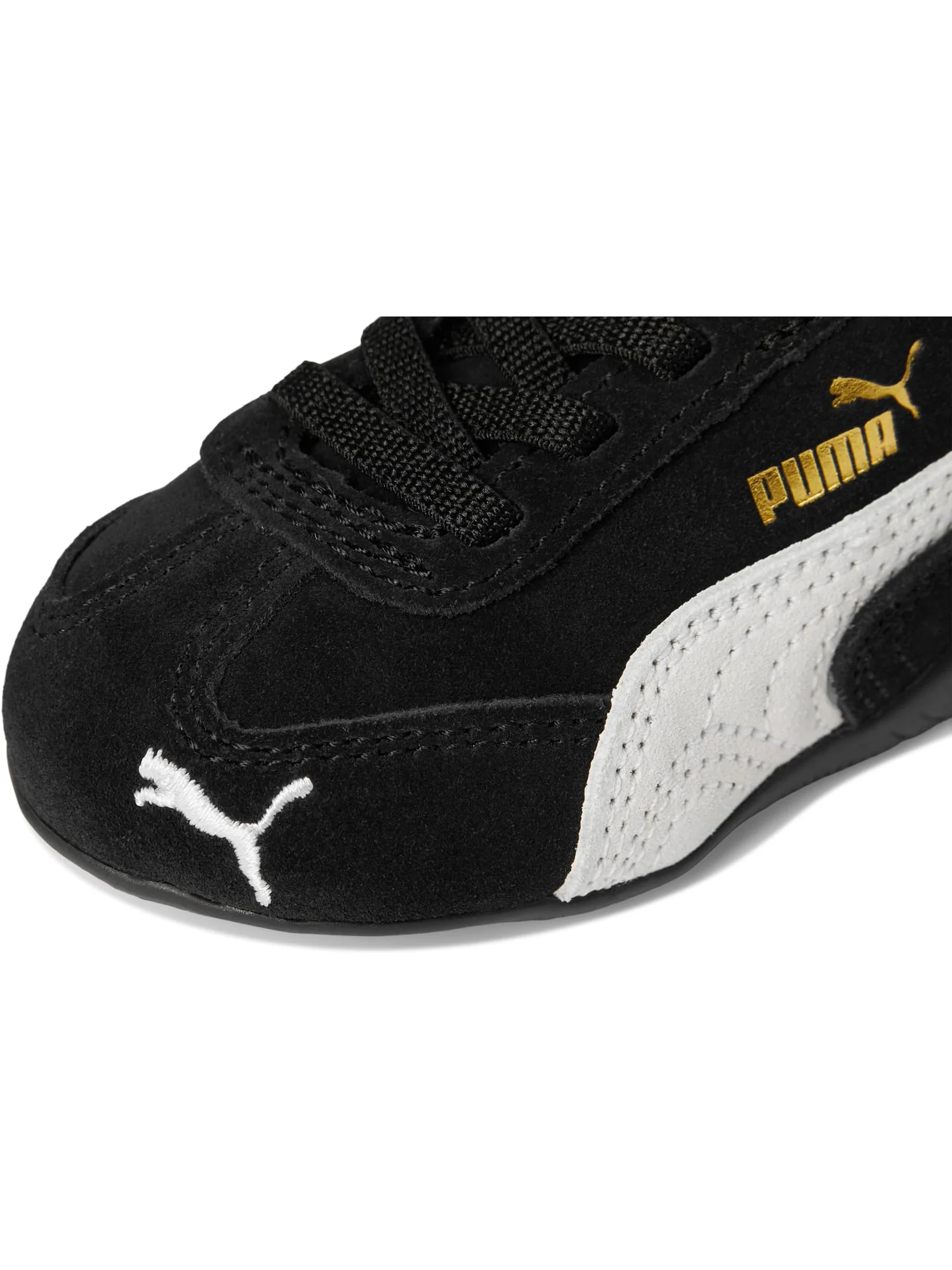 Кроссовки PUMA Kids Speedcat Alternative Closure Shoes — изображение 6 из 7, черный/белый