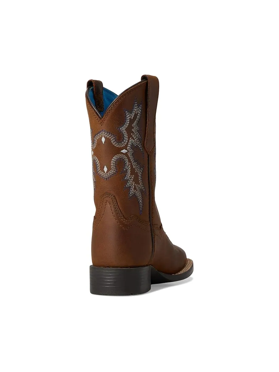 Детские ковбойские ботинки Ariat Tombstone Medium Square Toe (для малышей/детей постарше) Ariat Kids — изображение 5 из 7