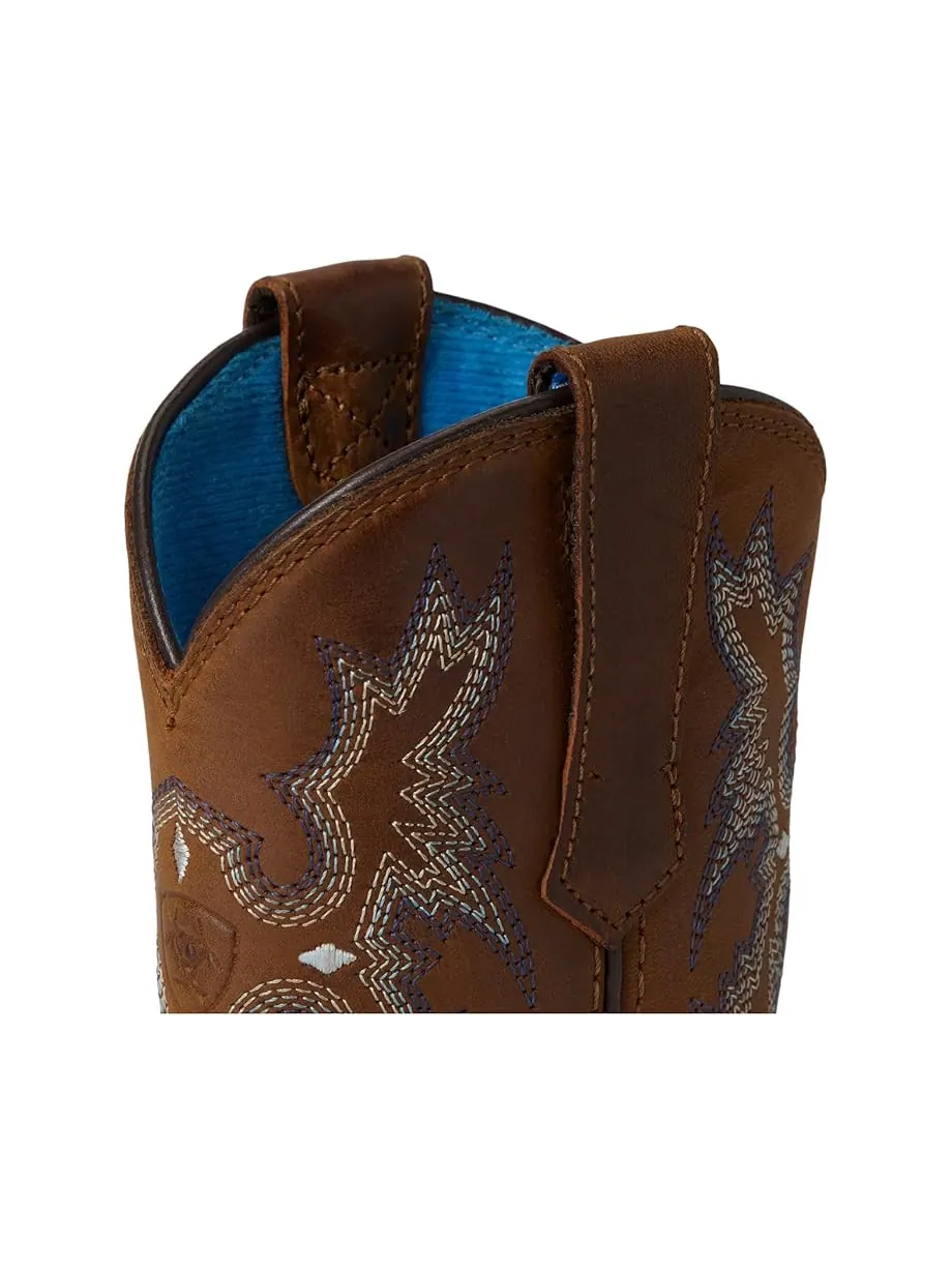 Детские ковбойские ботинки Ariat Tombstone Medium Square Toe (для малышей/детей постарше) Ariat Kids — изображение 6 из 7