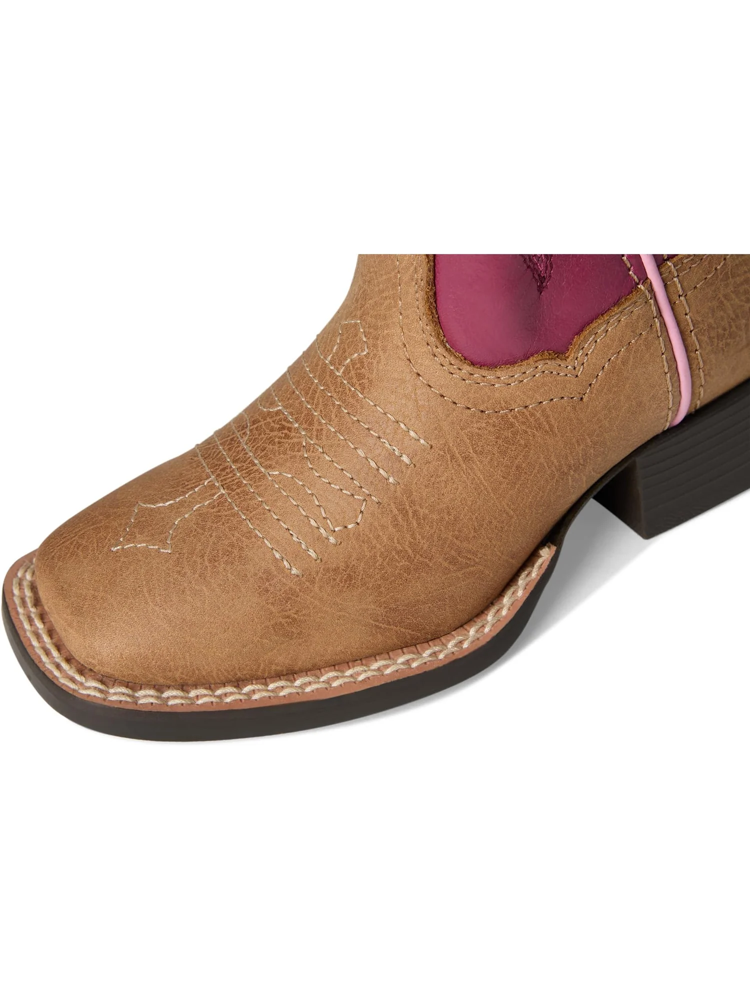 Ботинки Ariat Kids Tombstone Medium Square Toe Western Boots, Cottage — изображение 2 из 7, коттеджный принт