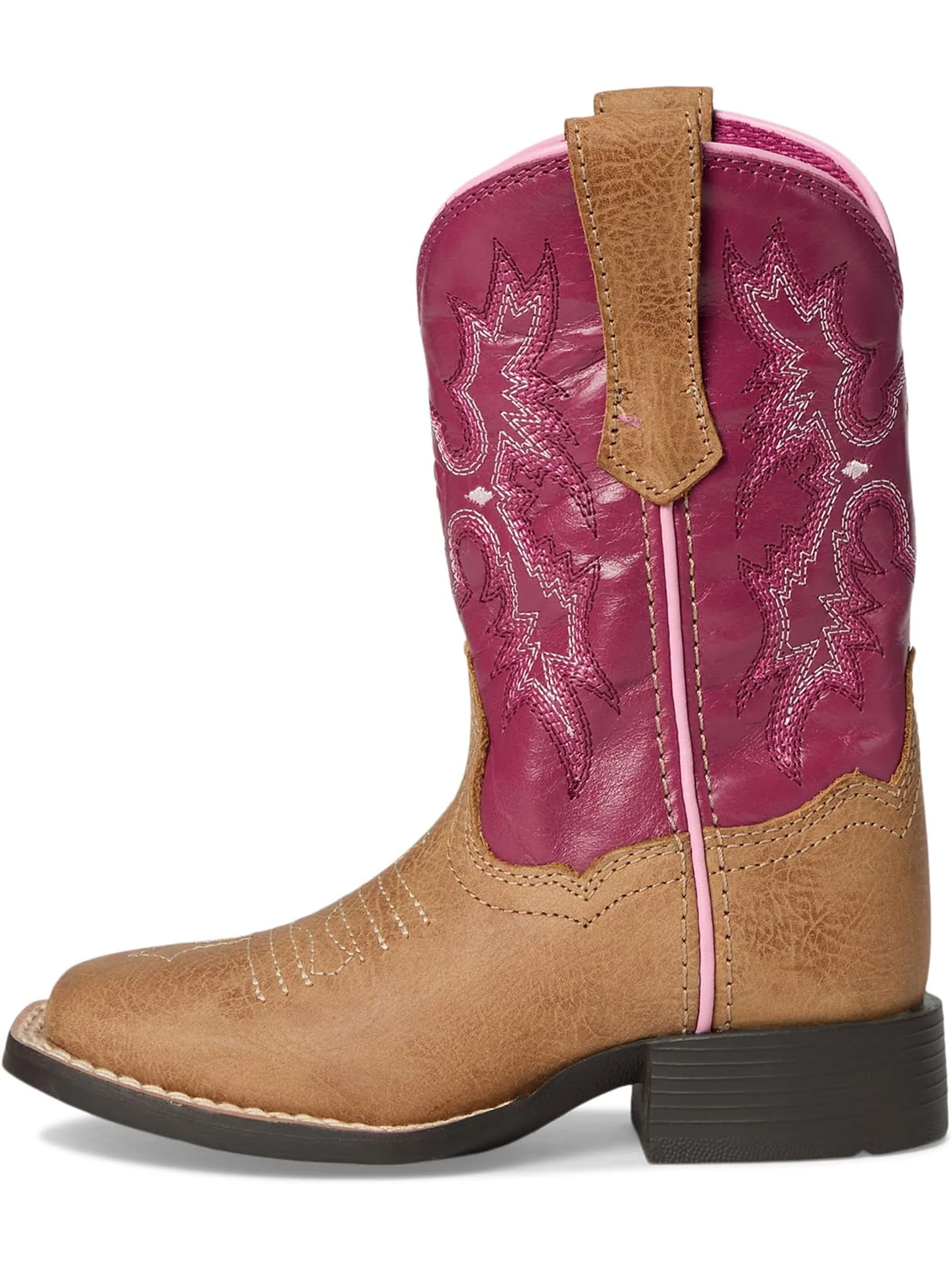 Ботинки Ariat Kids Tombstone Medium Square Toe Western Boots, Cottage — изображение 4 из 7, коттеджный принт