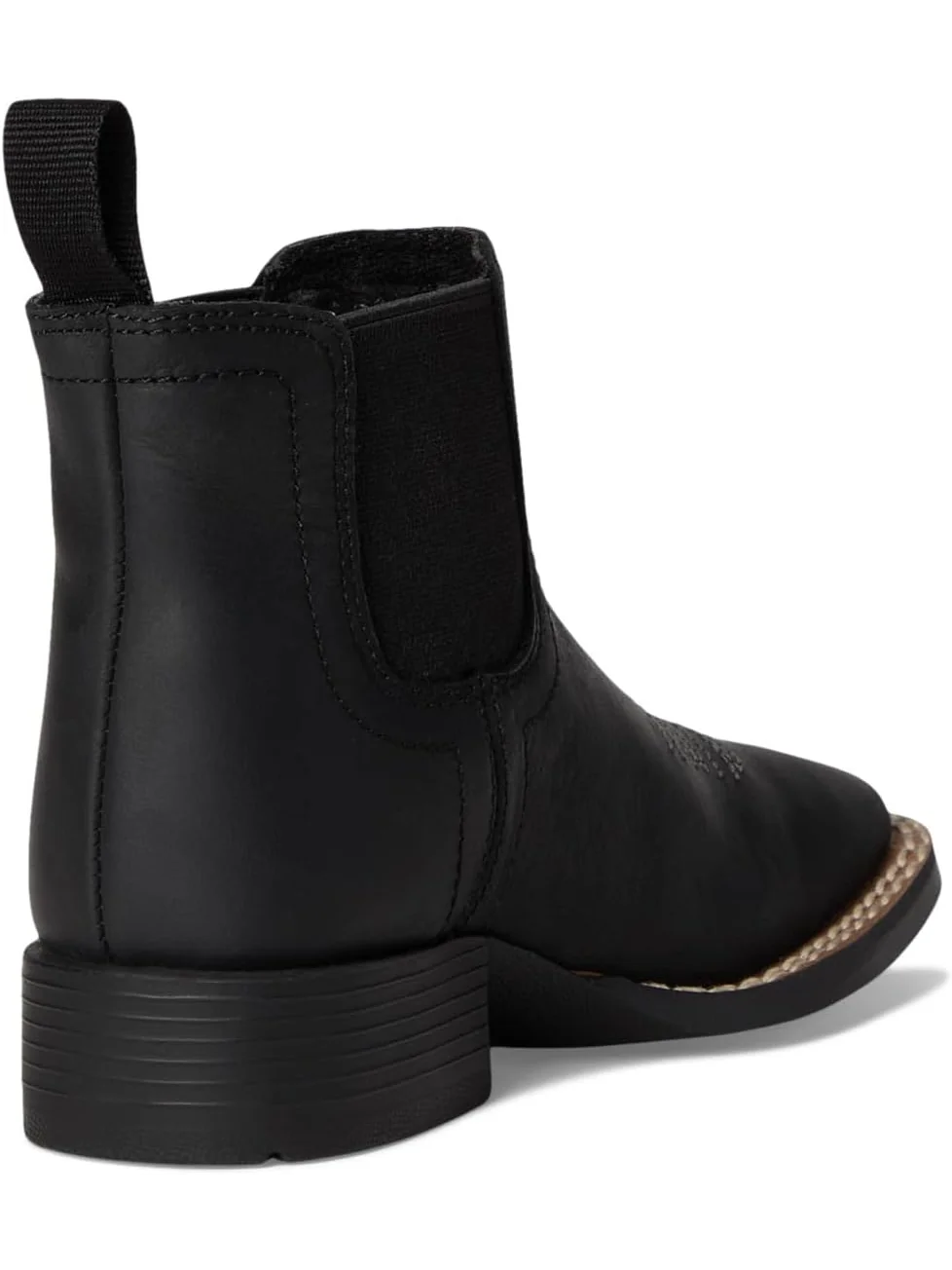 Ботинки Ariat Kids Booker Chelsea Wide Square Toe Western Boots — изображение 5 из 7, черный