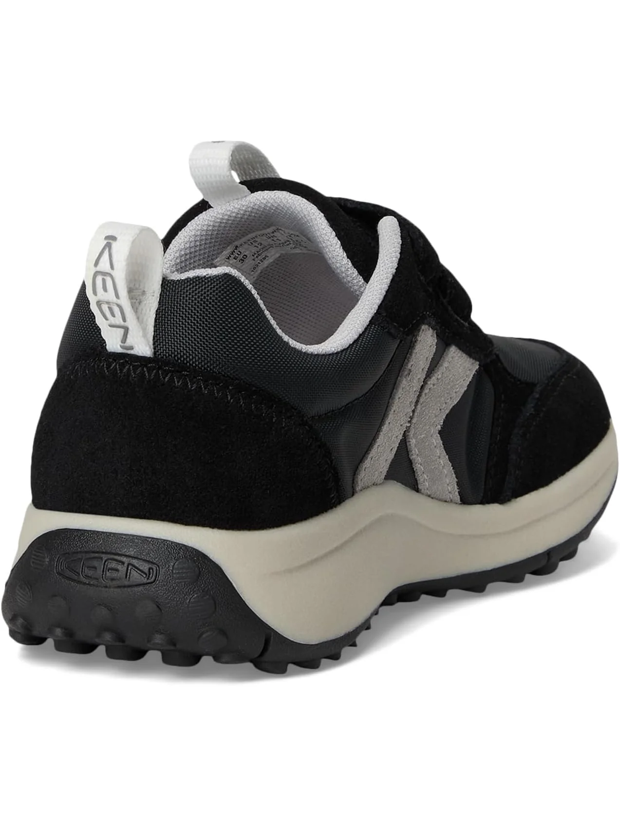 Кроссовки KEEN Kids K KS86 Comfortable Durable Retro Style Sneakers — изображение 5 из 7, черный/белый