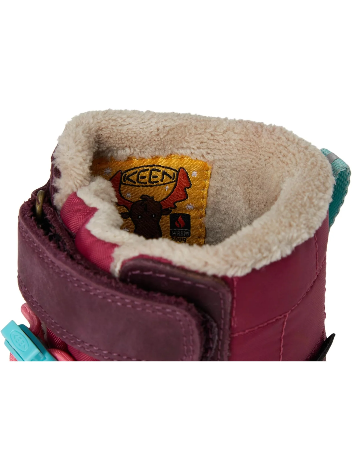 Ботинки KEEN Kids Kanibou Waterproof — изображение 6 из 7, розовый