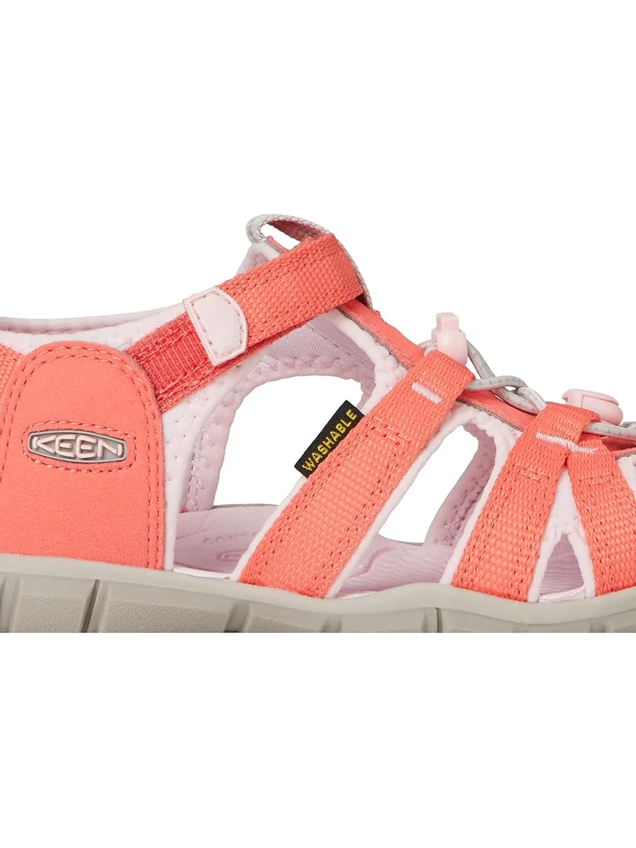 Детские сандалии Keen Seacamp II CNX (Little Kid/Big Kid) KEEN Kids — изображение 6 из 7, розовый