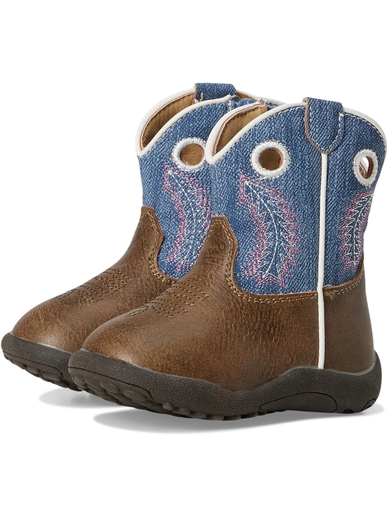 Ботинки Roper Kids  Cowbaby Cowbabies Willow — коричневый