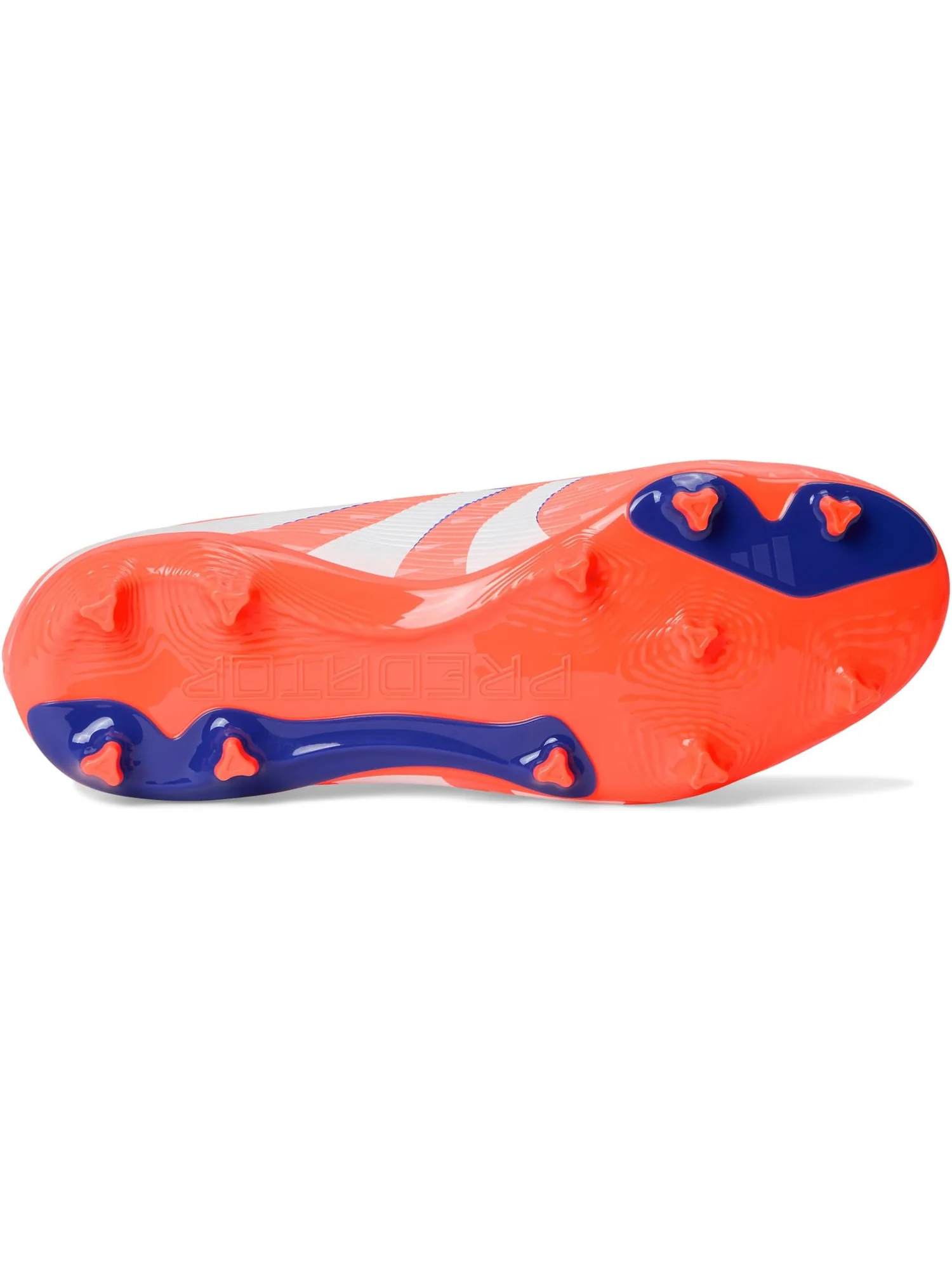 Кроссовки adidas Kids League Predator Firm Ground/Multi Ground Cleats — изображение 3 из 7, белый/оранжевый
