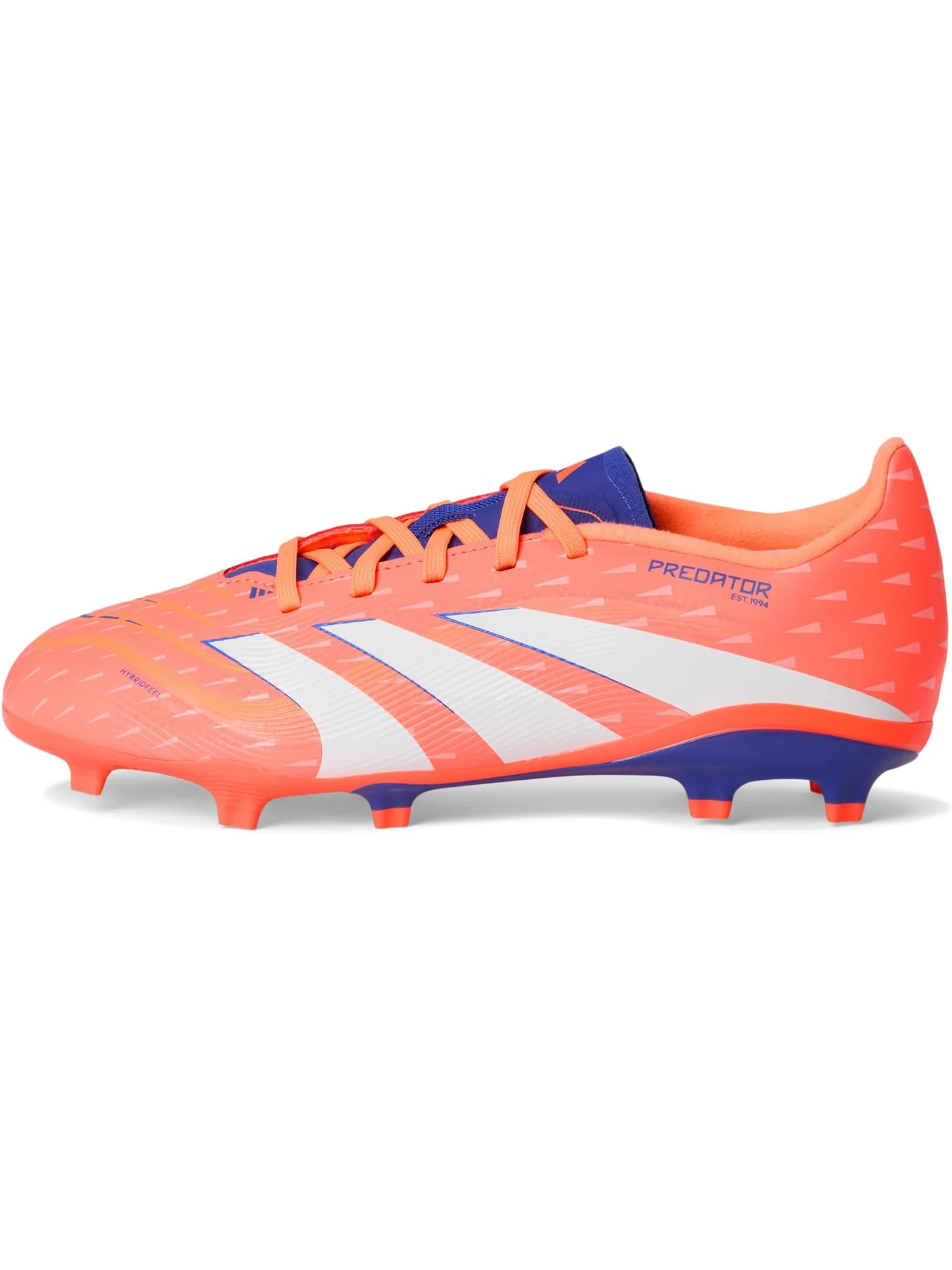 Кроссовки adidas Kids League Predator Firm Ground/Multi Ground Cleats — изображение 4 из 7, белый/оранжевый