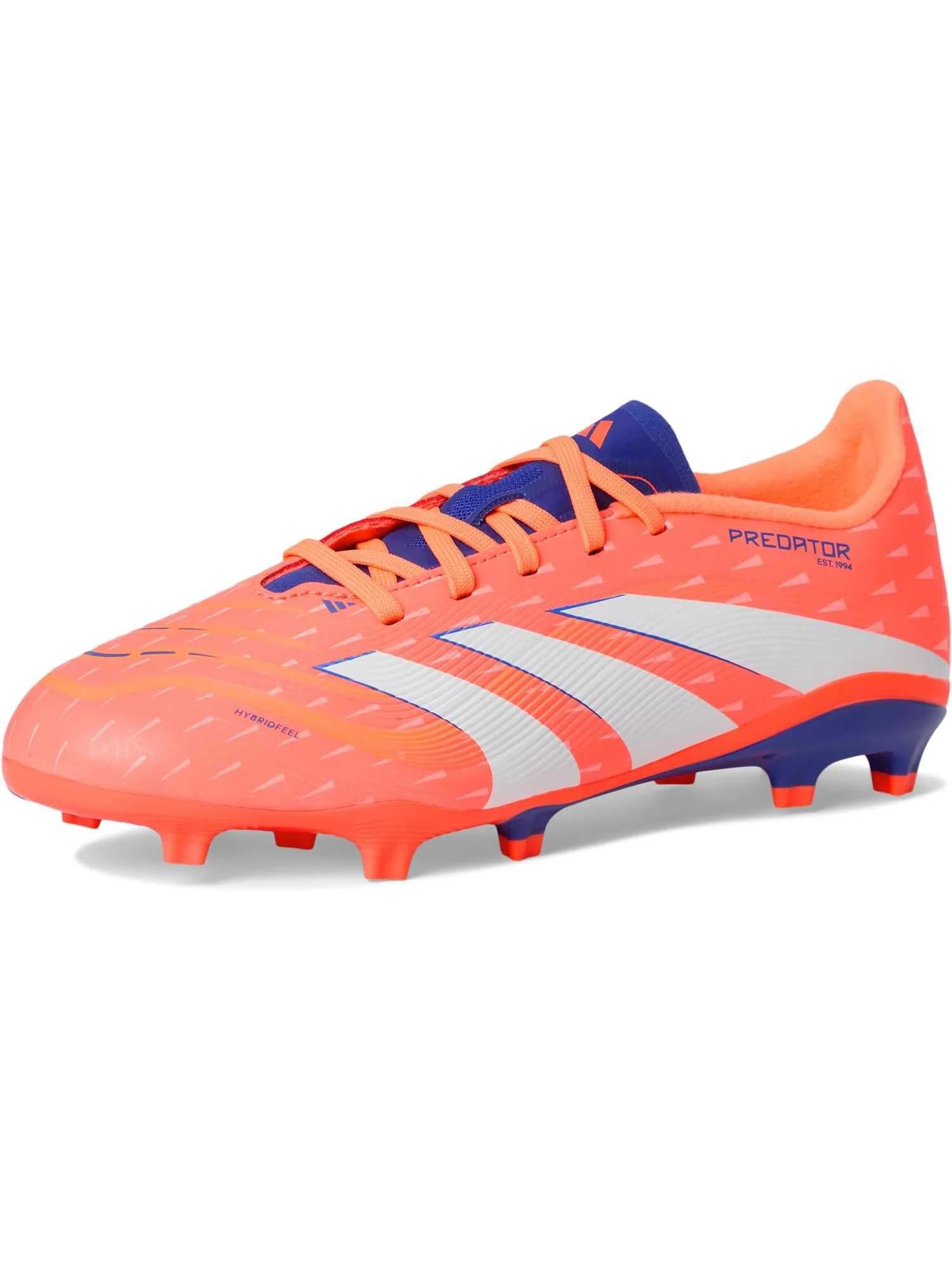 Кроссовки adidas Kids League Predator Firm Ground/Multi Ground Cleats — изображение 7 из 7, белый/оранжевый