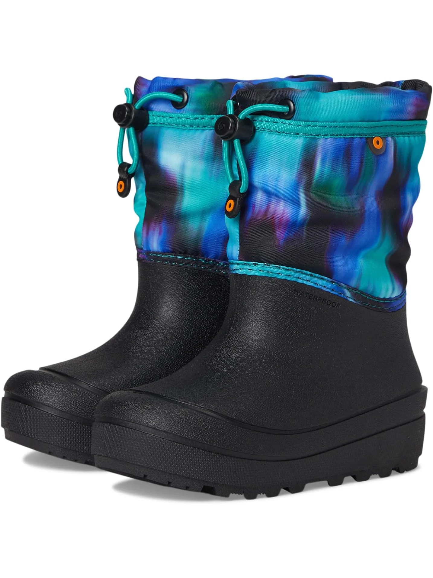 Ботинки Bogs Kids Snow Shell Boots - Northern Lights — изображение 1 из 7, черный мульти
