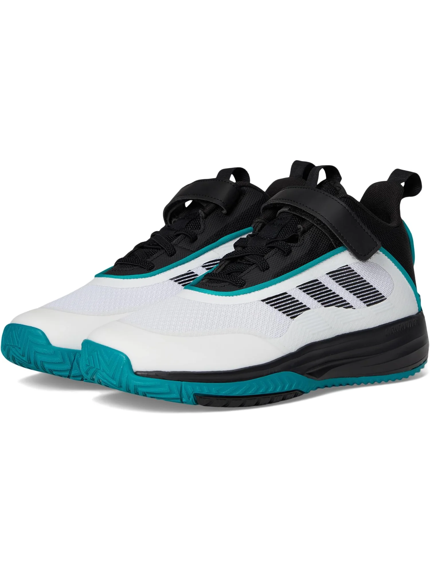 Кроссовки adidas Kids Own The Game 3.0 Basketball Shoes — изображение 1 из 7, белый/черный