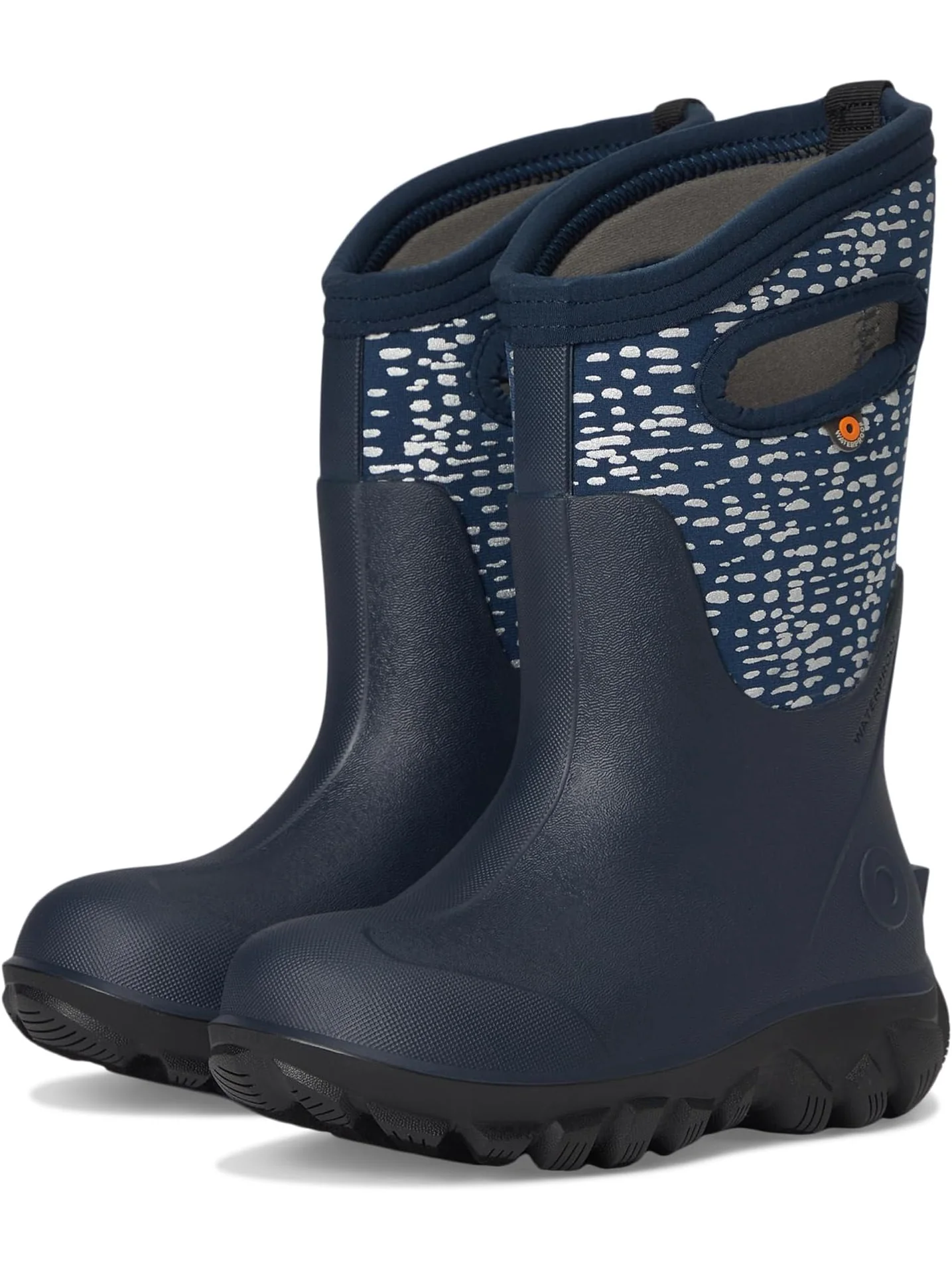 Ботинки Bogs Kids Classic Seamless Sparkle Dot — изображение 1 из 7, темно-синий мульти