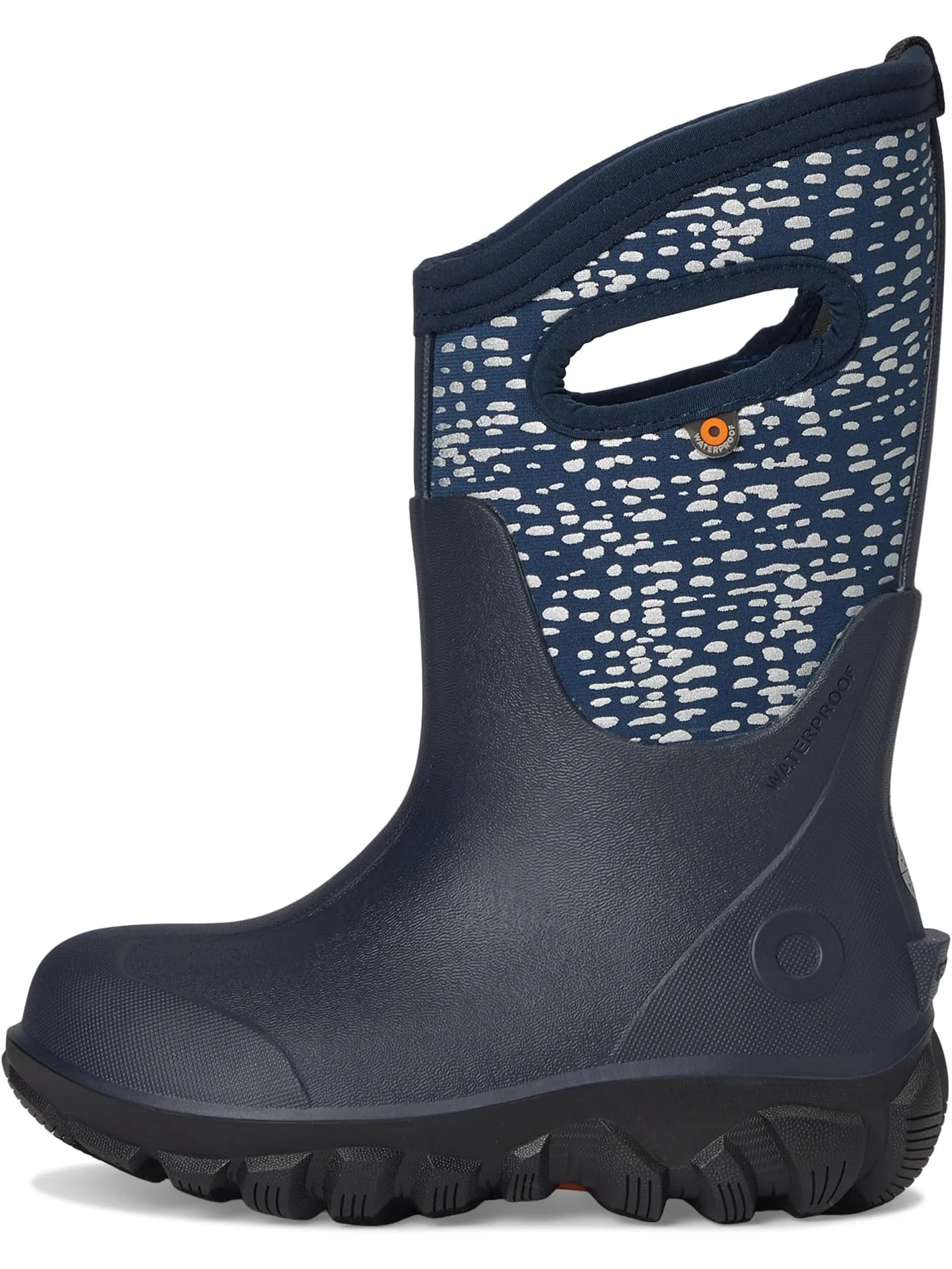 Ботинки Bogs Kids Classic Seamless Sparkle Dot — изображение 4 из 7, темно-синий мульти