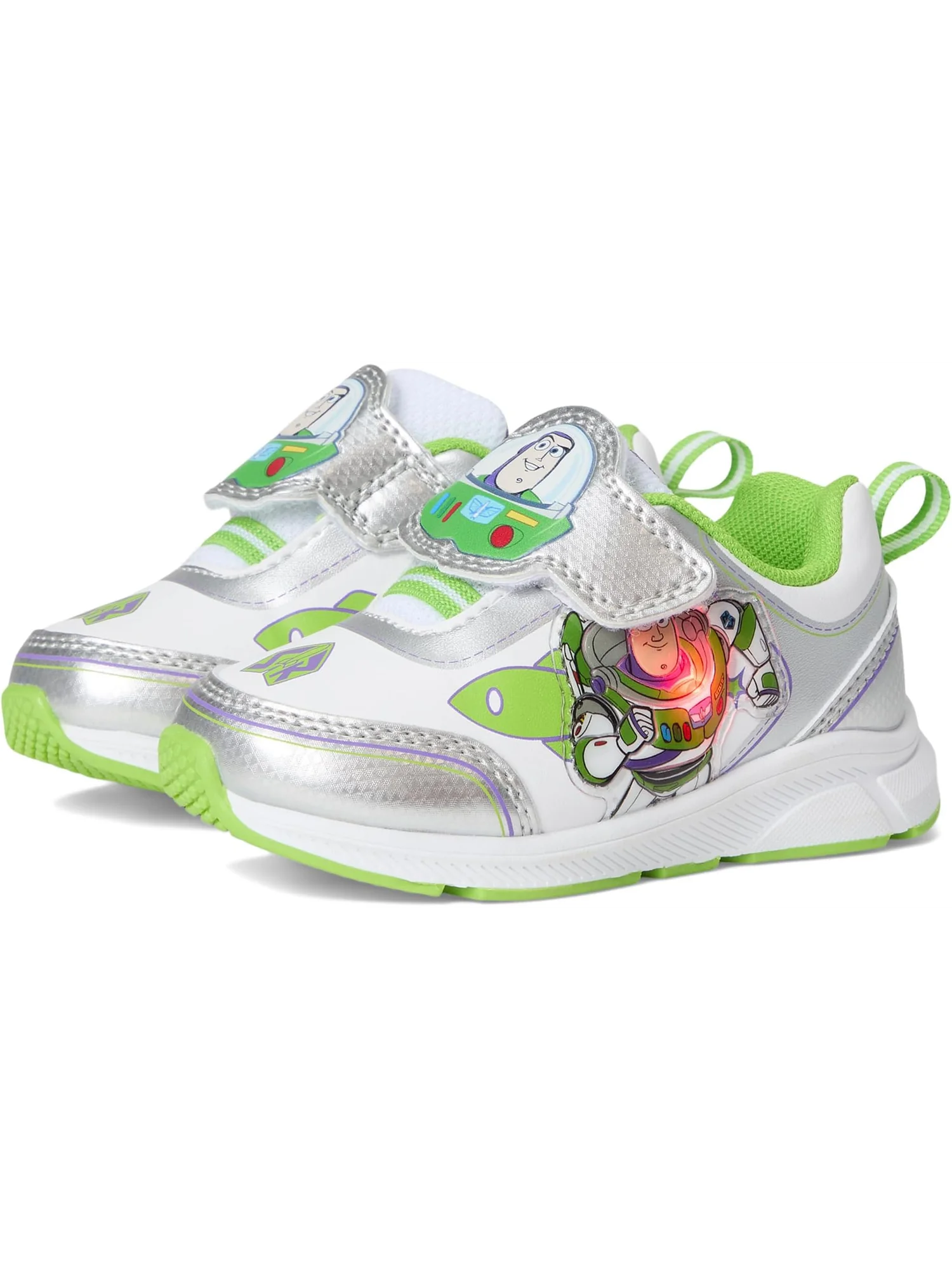 Кроссовки Josmo Toy Story Buzz Lightyear Lighted Sneakers — изображение 1 из 7, серебряный