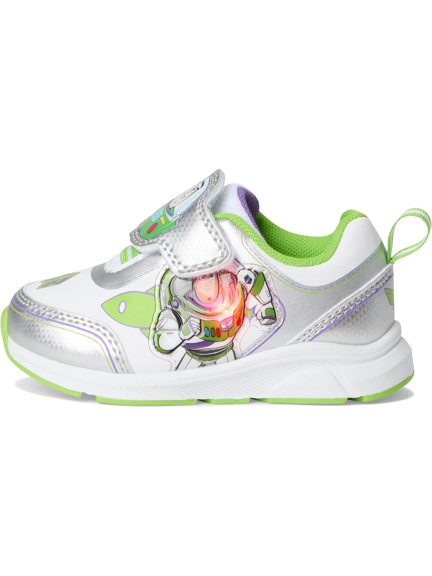 Кроссовки Josmo Toy Story Buzz Lightyear Lighted Sneakers — изображение 4 из 7, серебряный