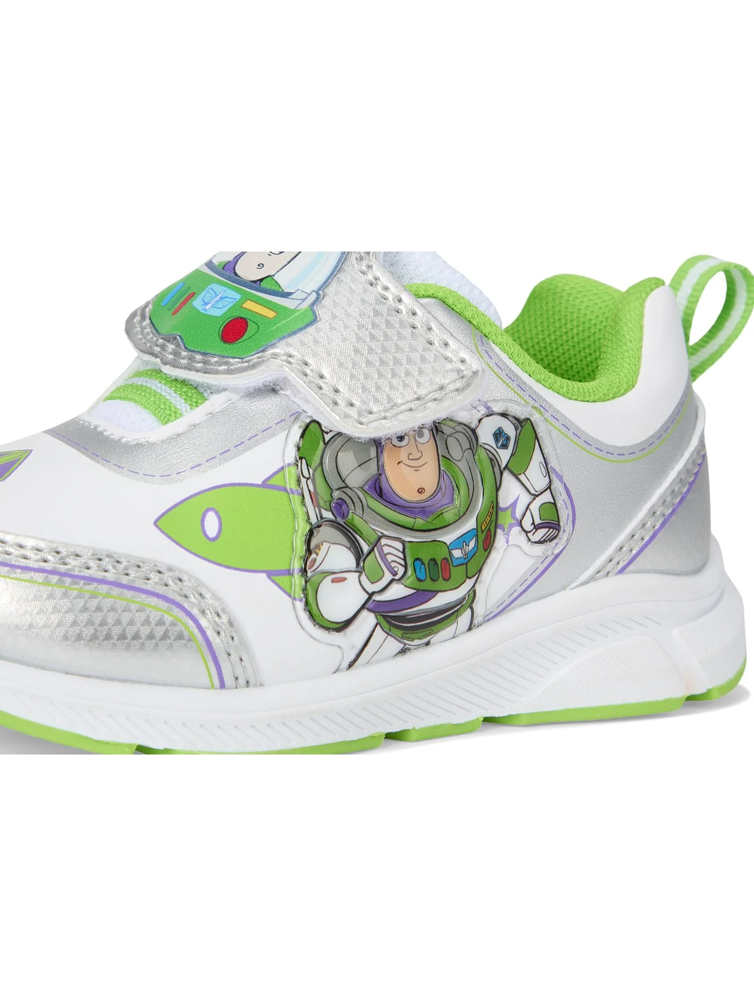 Кроссовки Josmo Toy Story Buzz Lightyear Lighted Sneakers — изображение 6 из 7, серебряный