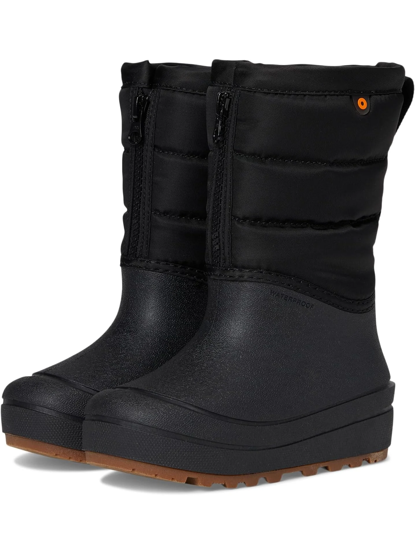 Ботинки Bogs Kids Snow Shell Zip - Solid — изображение 1 из 7, черный