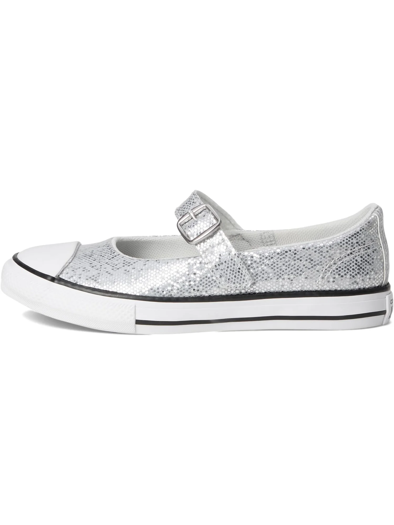 Кроссовки Converse Kids Chuck Taylor All Star Dainty Mary Jane Disco Easy On — изображение 4 из 7, серый/белый/черный