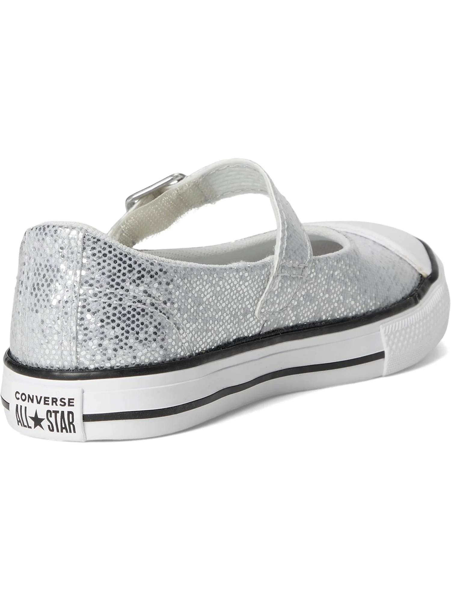 Кроссовки Converse Kids Chuck Taylor All Star Dainty Mary Jane Disco Easy On — изображение 5 из 7, серый/белый/черный