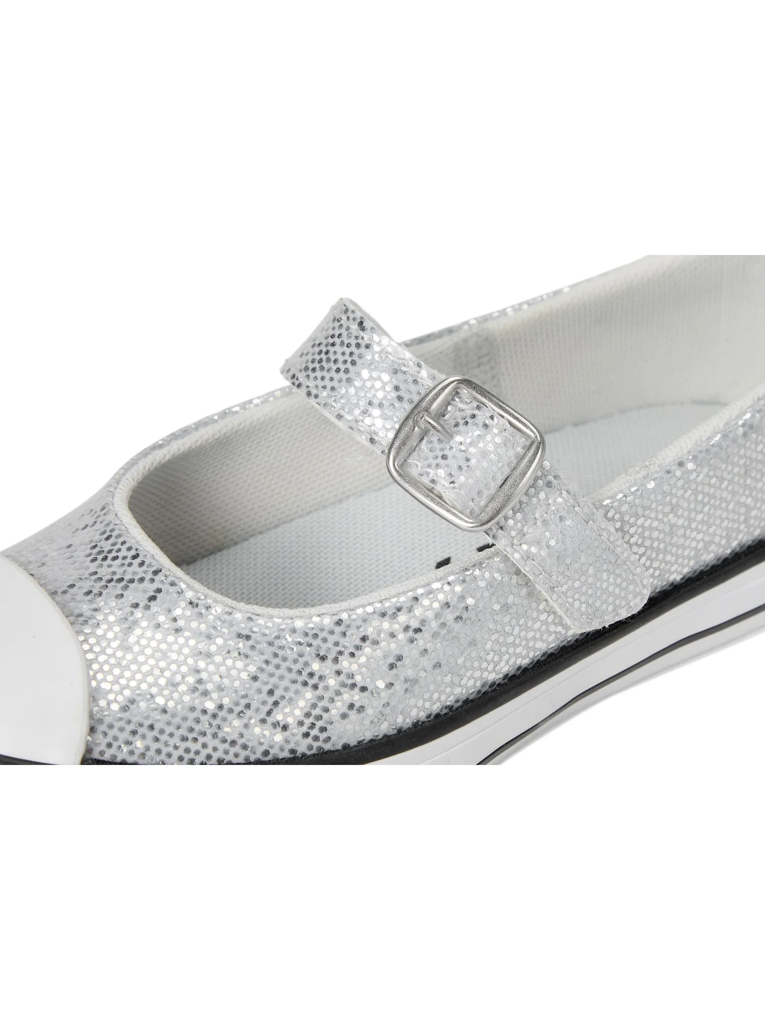Кроссовки Converse Kids Chuck Taylor All Star Dainty Mary Jane Disco Easy On — изображение 6 из 7, серый/белый/черный