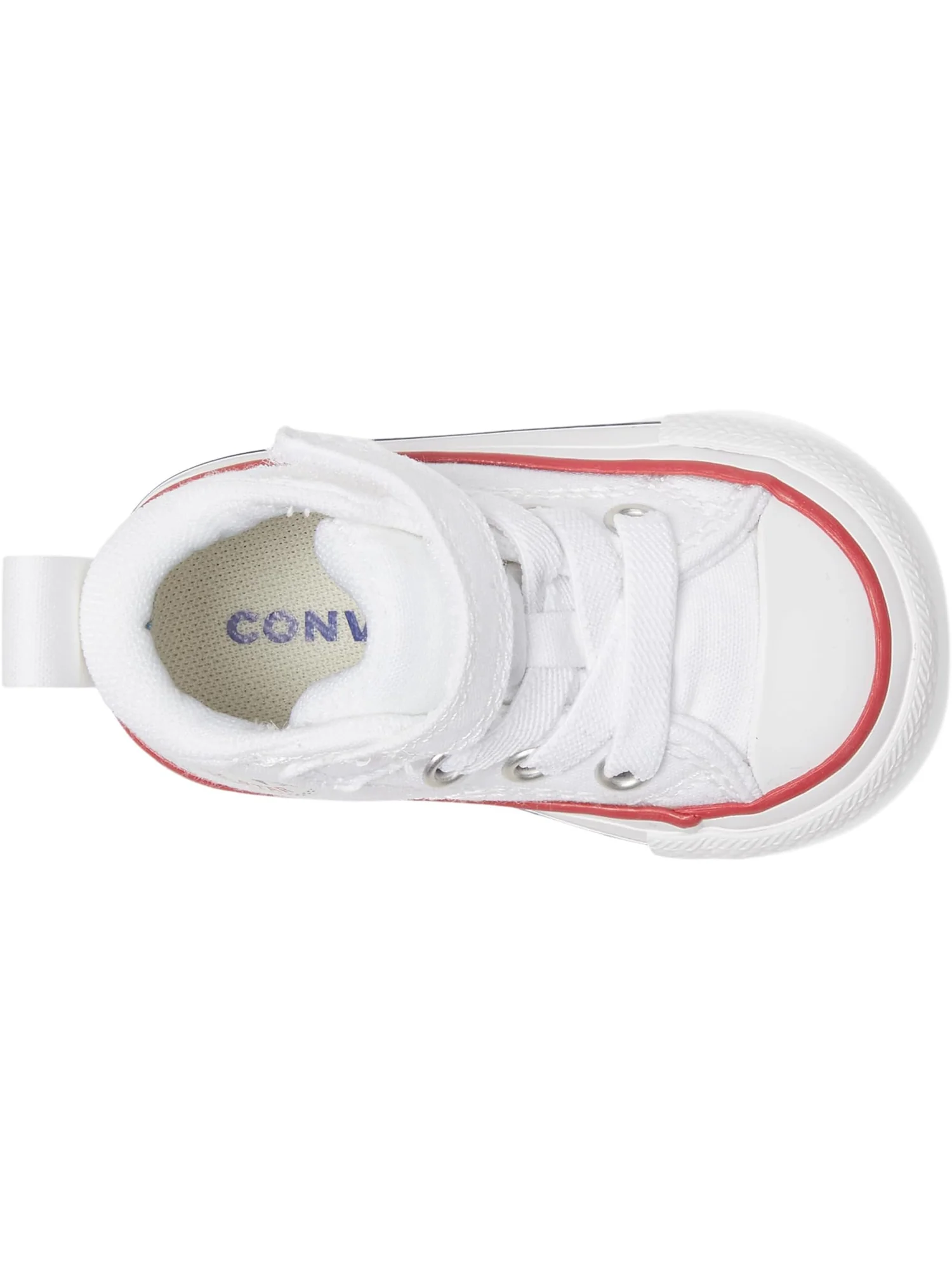 Кроссовки Converse Kids Chuck Taylor All Star Malden Street — изображение 2 из 7, белый/красный/синий