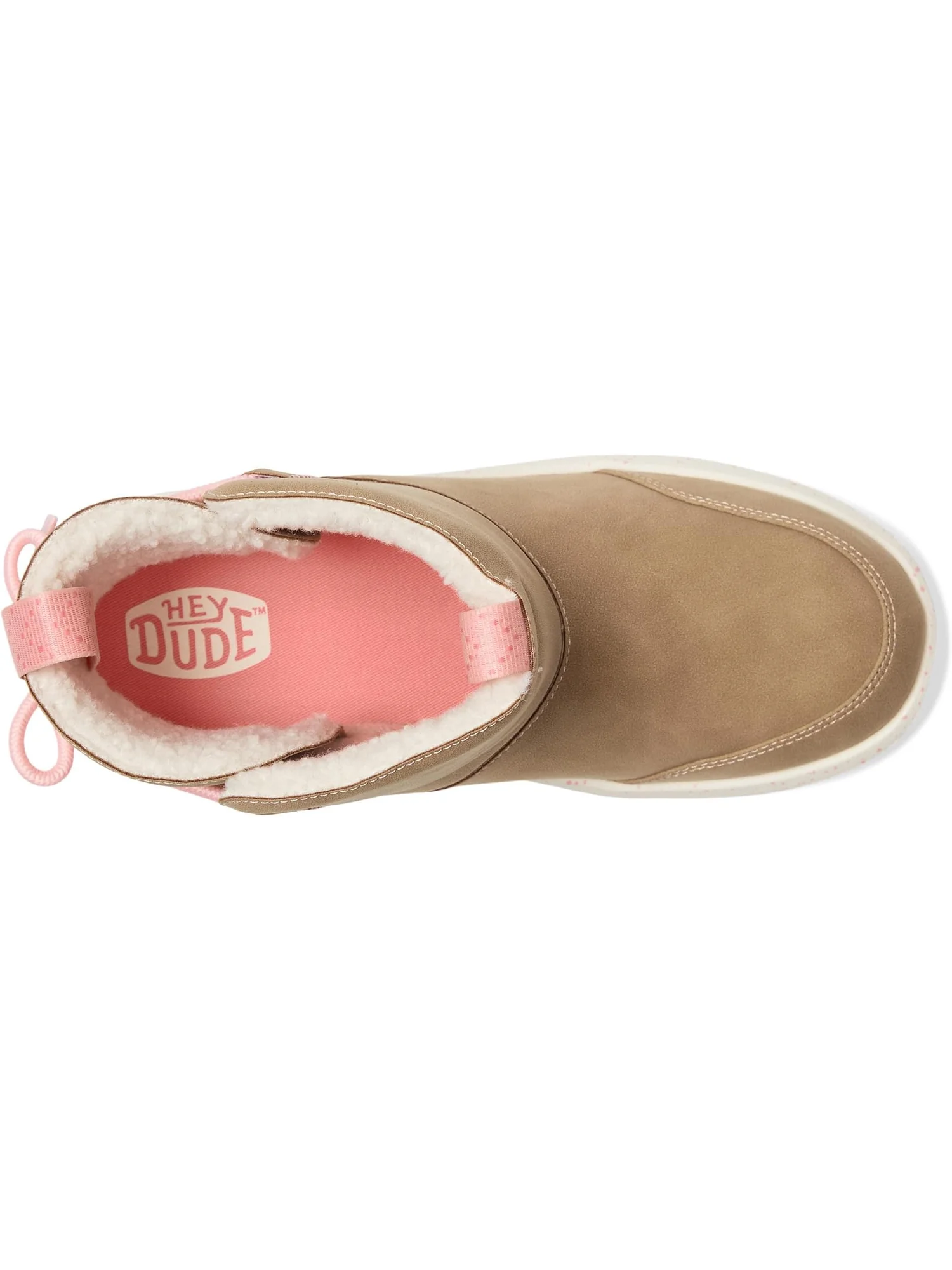 Ботинки Hey Dude Kids Camden Bow Boots Cozy — изображение 2 из 7, орех