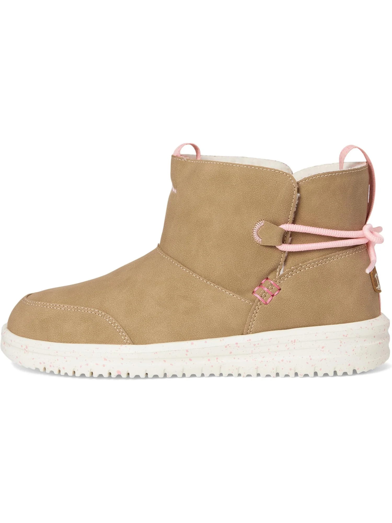 Ботинки Hey Dude Kids Camden Bow Boots Cozy — изображение 4 из 7, орех